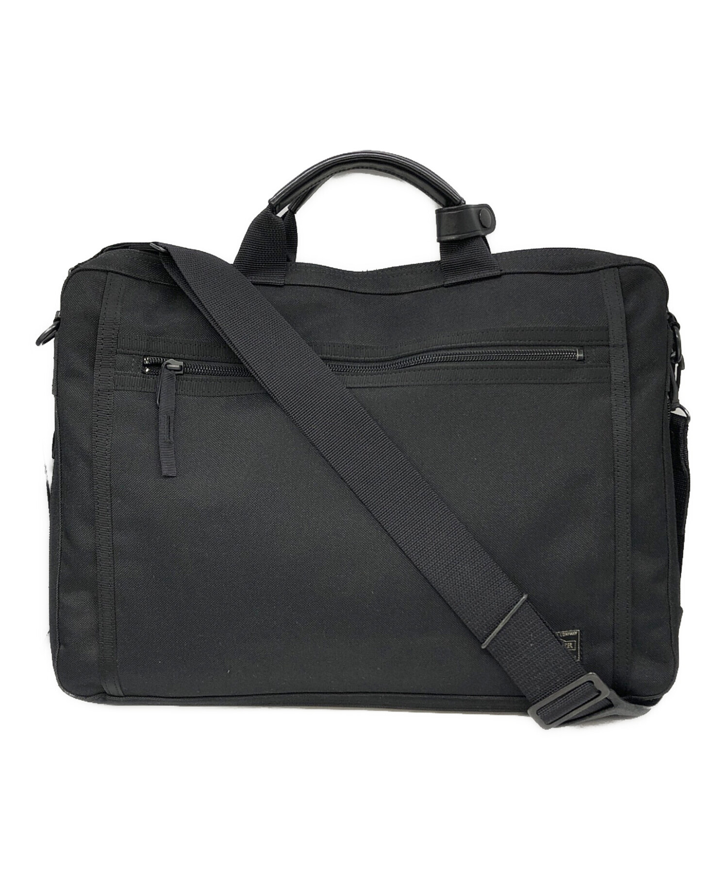 中古・古着通販】PORTER (ポーター) CLIP 2WAY BRIEFCASE ブラック