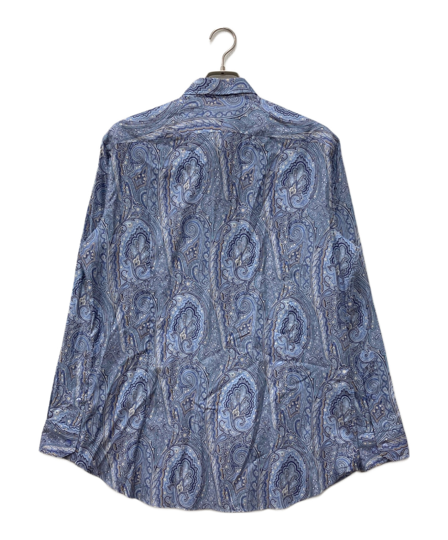 中古・古着通販】ETRO (エトロ) ペイズリー柄シャツ スカイブルー