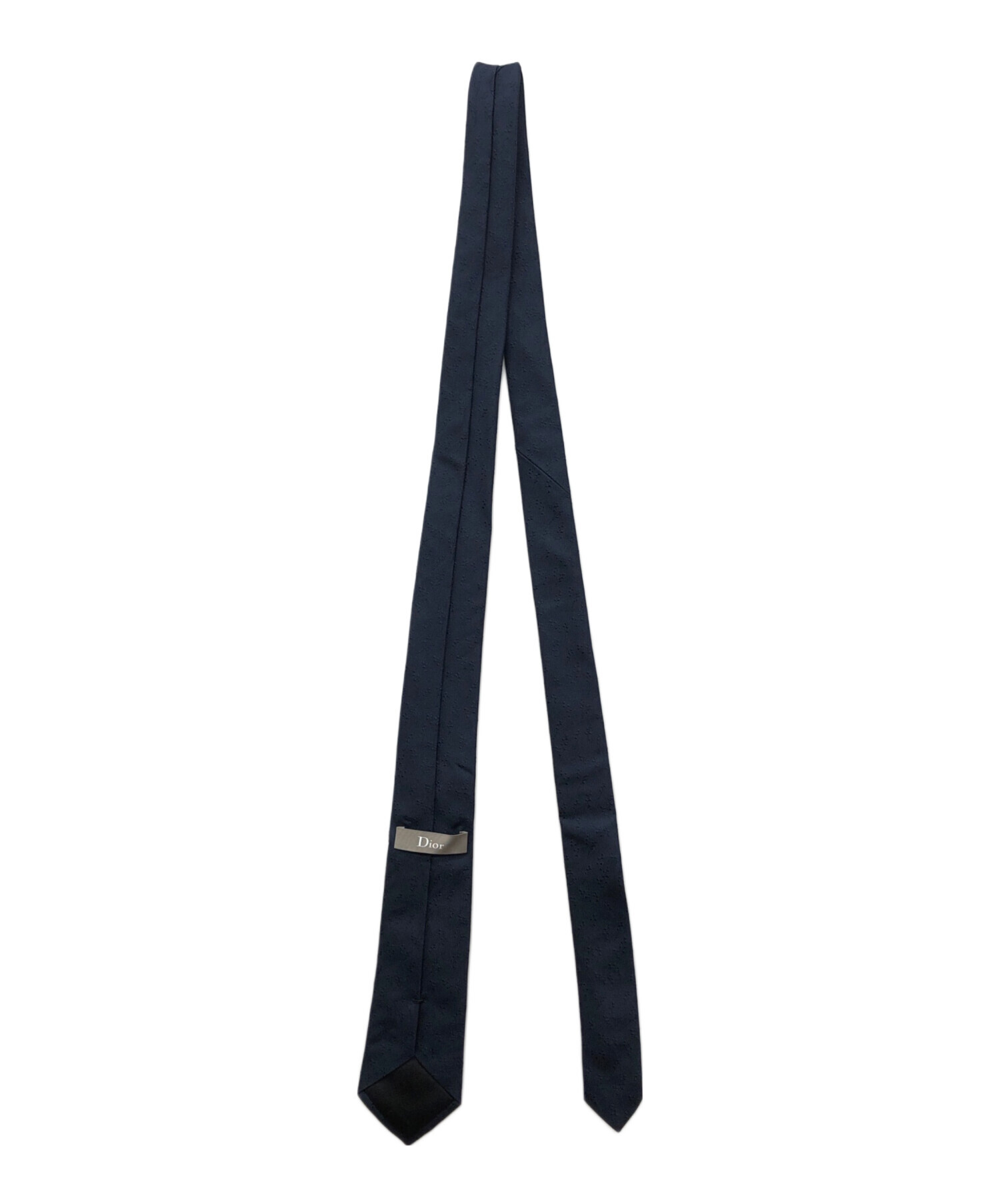 中古・古着通販】DIOR (ディオール) ジャガードシルクネクタイ