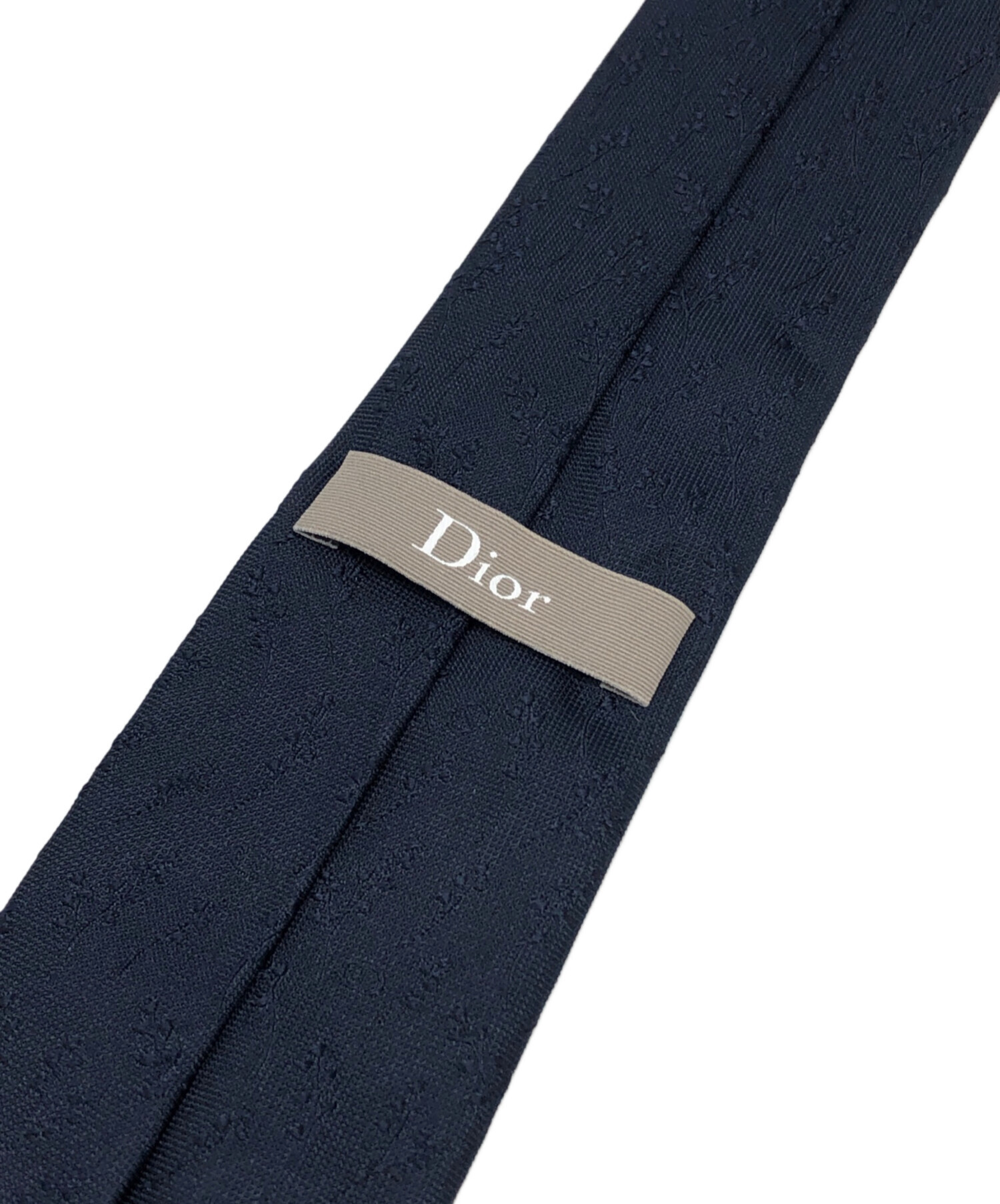 中古・古着通販】DIOR (ディオール) ジャガードシルクネクタイ