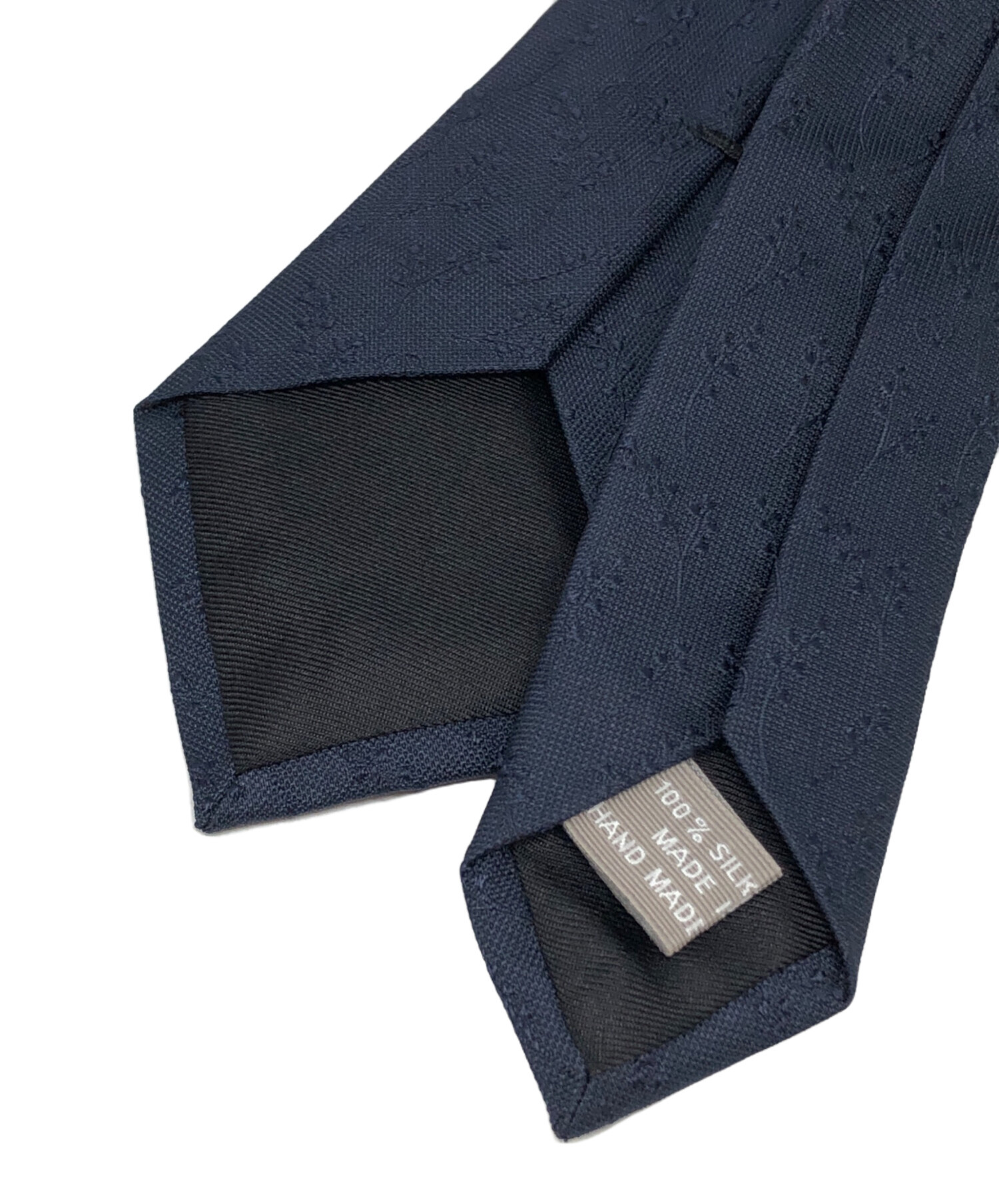 中古・古着通販】DIOR (ディオール) ジャガードシルクネクタイ