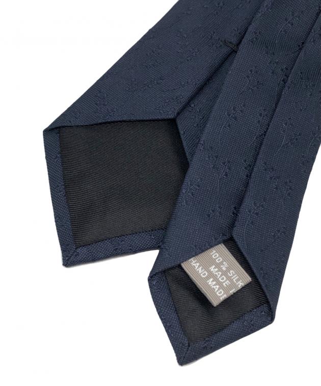 中古・古着通販】DIOR (ディオール) ジャガードシルクネクタイ