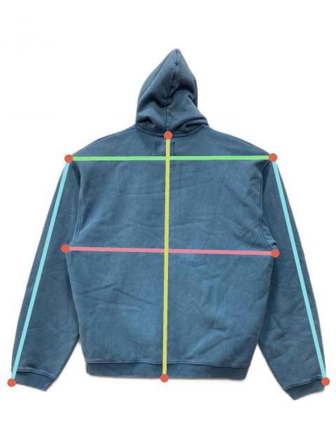中古・古着通販】stussy (ステューシー) ZIP HOODIE FADED GRAPHIC