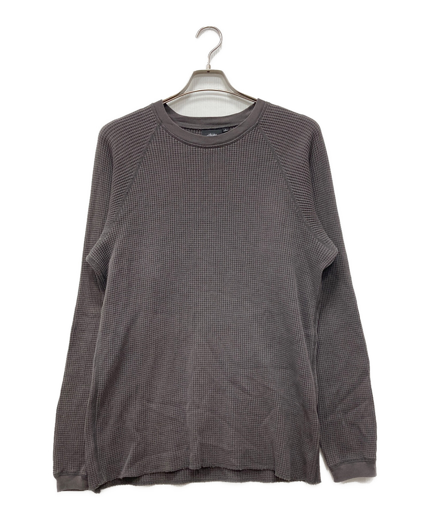 中古・古着通販】stussy (ステューシー) MANTRA RAGLAN THERMAL グレー