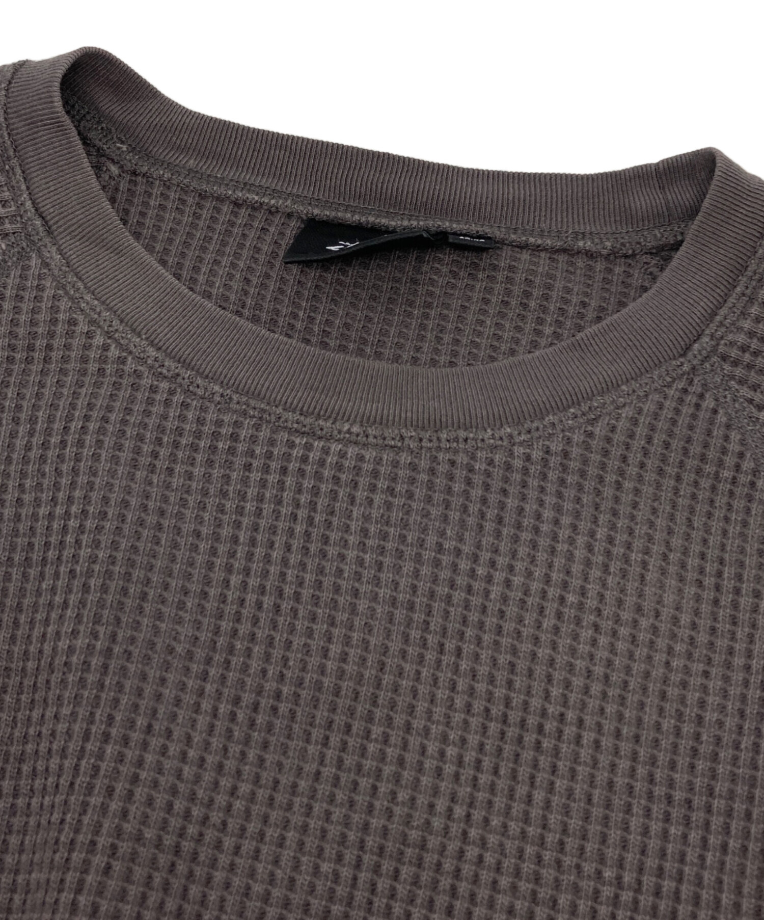 中古・古着通販】stussy (ステューシー) MANTRA RAGLAN THERMAL グレー 