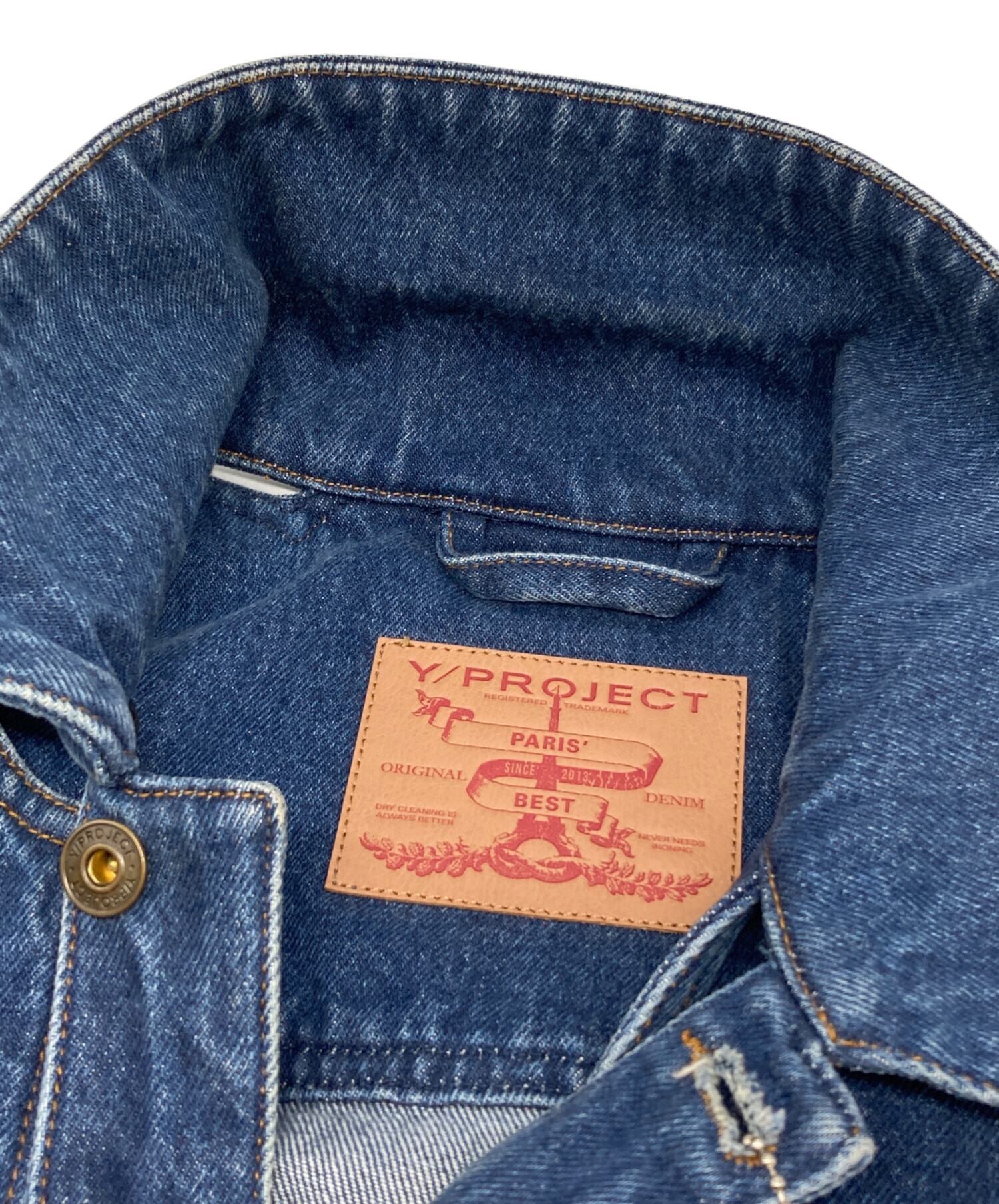 中古・古着通販】Y. PROJECT (ワイプロジェクト) カットアウトデニム