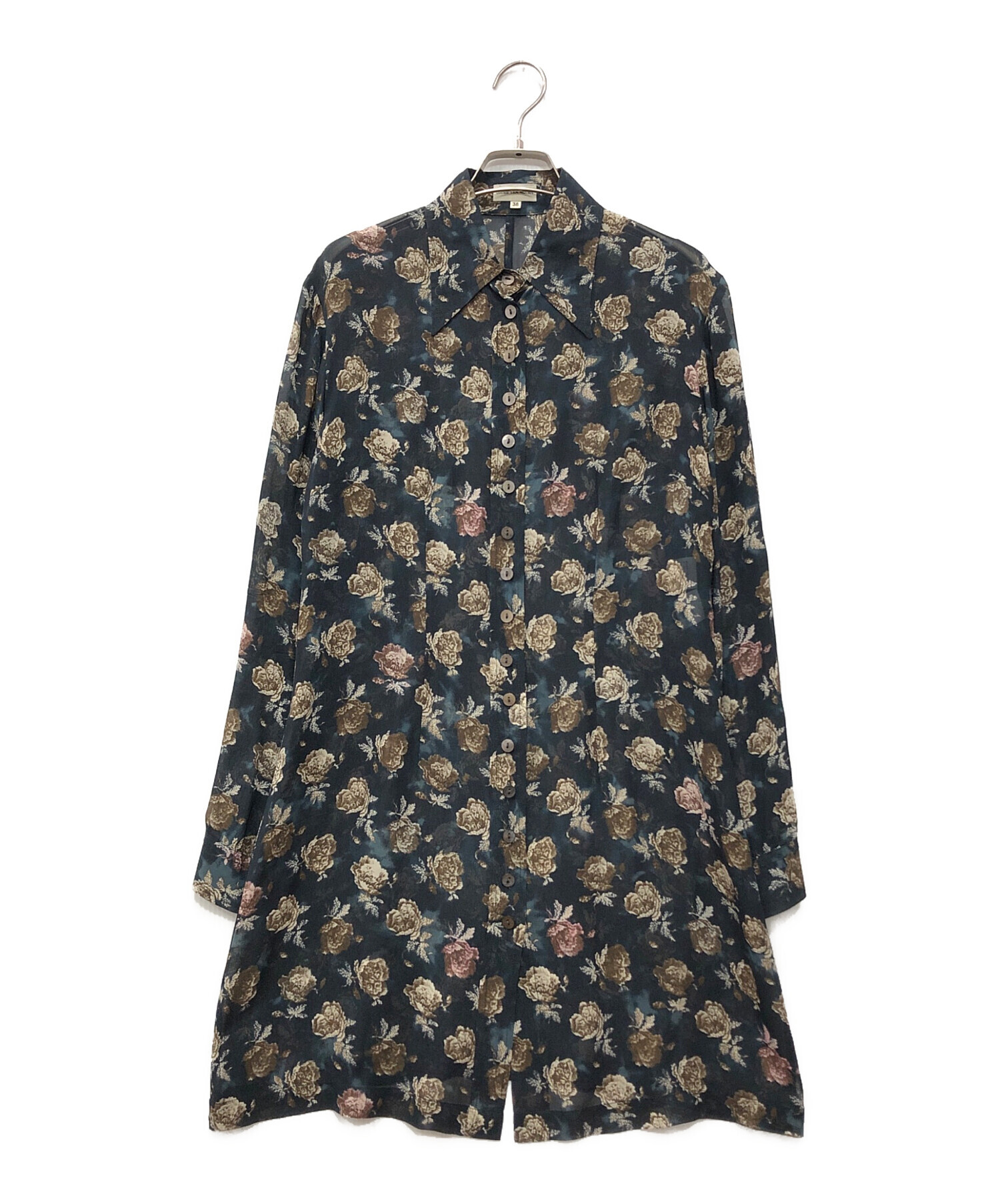 中古・古着通販】DRISE VAN NOTEN (ドリスヴァンノッテン) 花柄シルク 