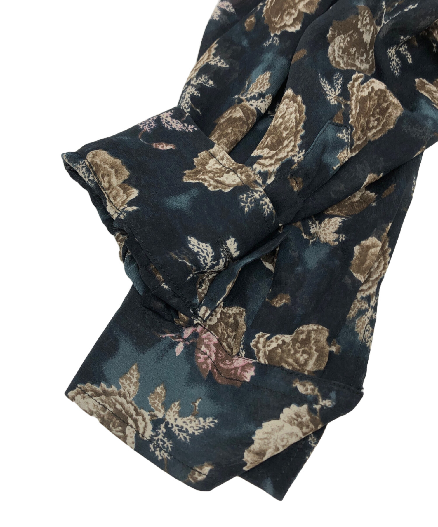 中古・古着通販】DRISE VAN NOTEN (ドリスヴァンノッテン) 花柄シルク 