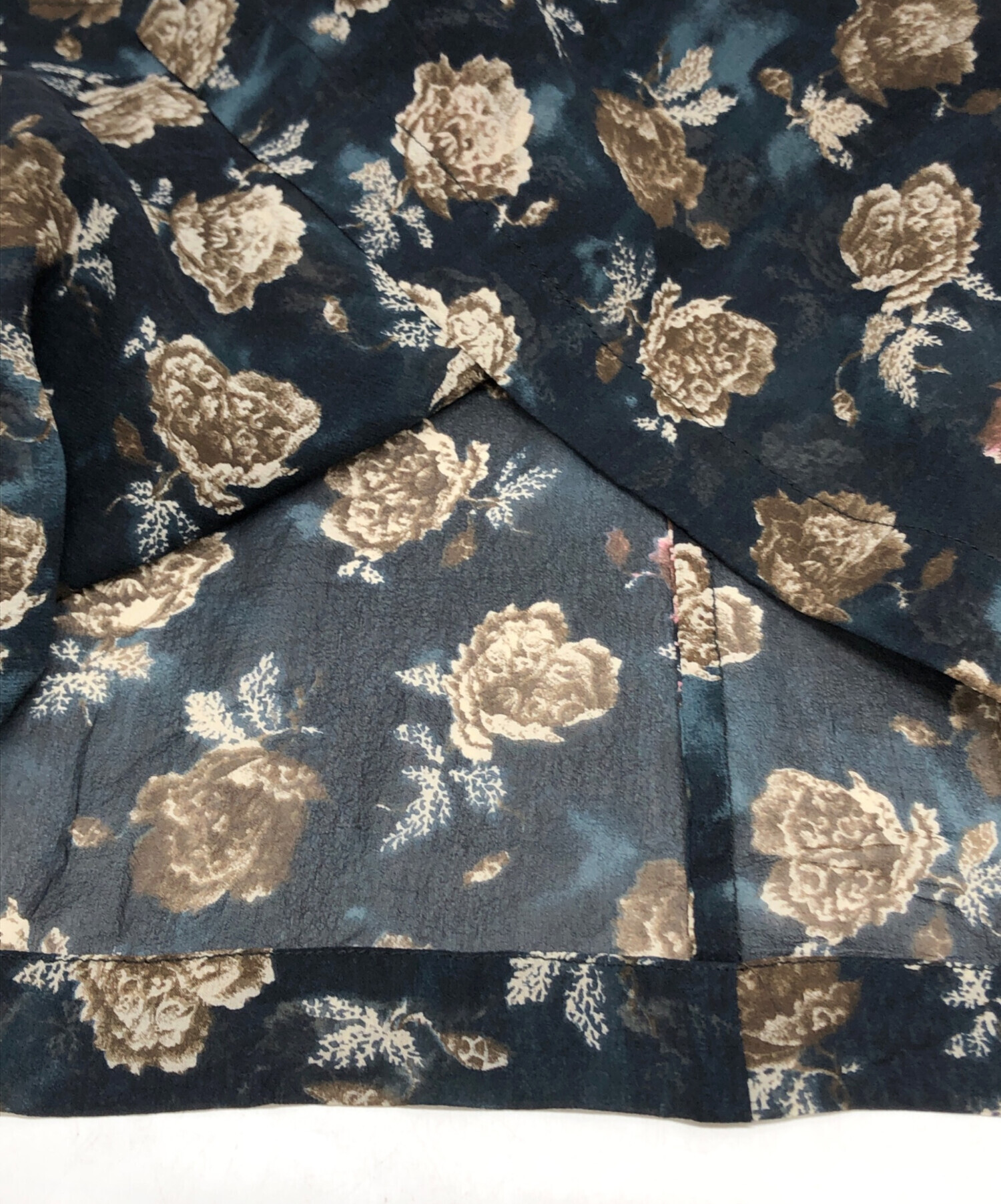 中古・古着通販】DRISE VAN NOTEN (ドリスヴァンノッテン) 花柄シルク 