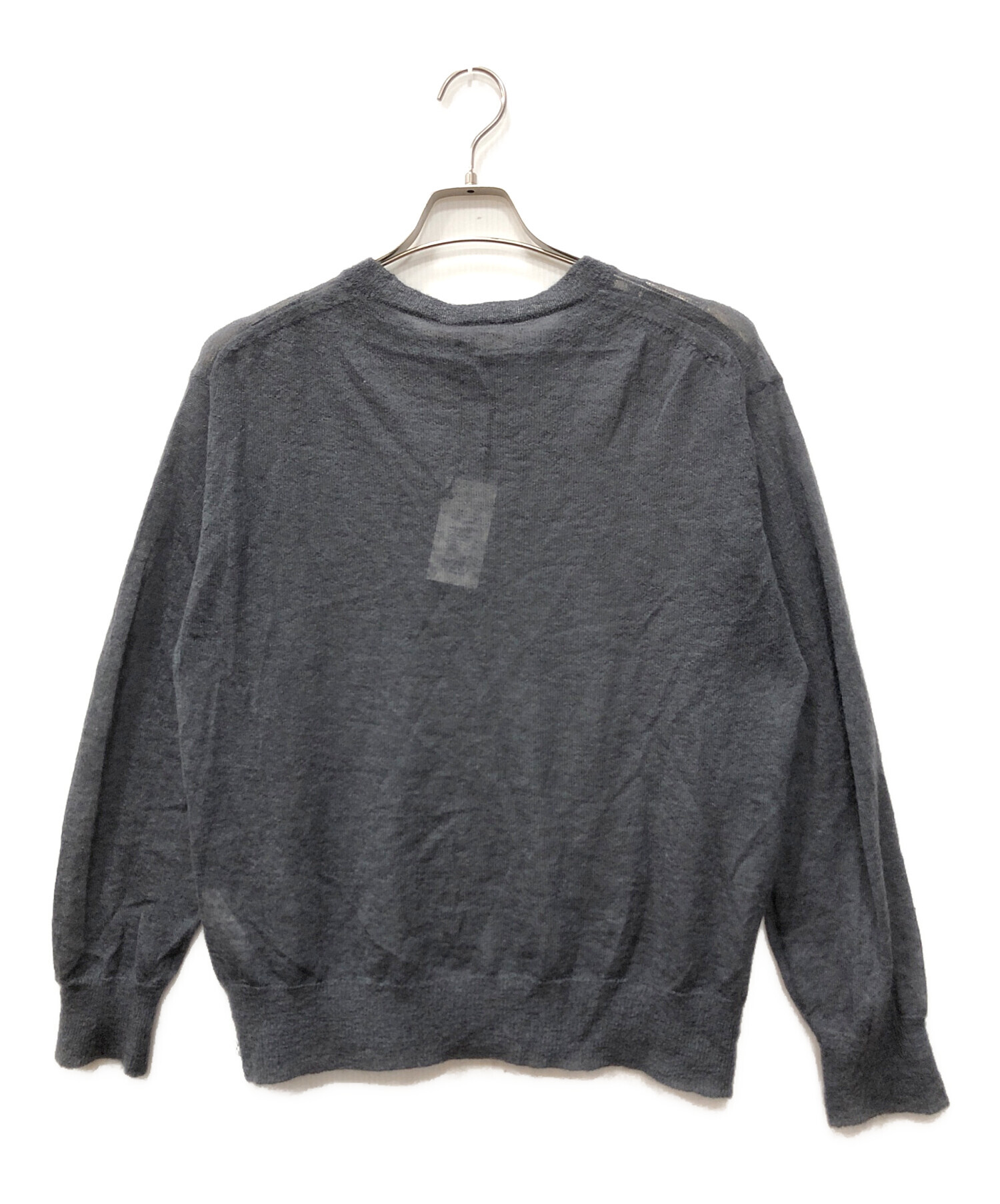 中古・古着通販】AURALEE (オーラリー) KID MOHAIR SHEER グレー