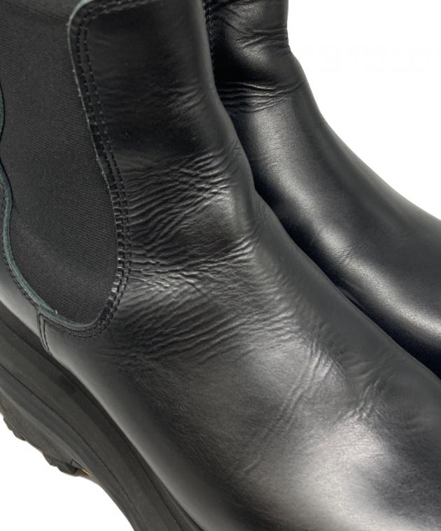 中古・古着通販】sacai (サカイ) サイドゴアブーツ ブラック サイズ:41