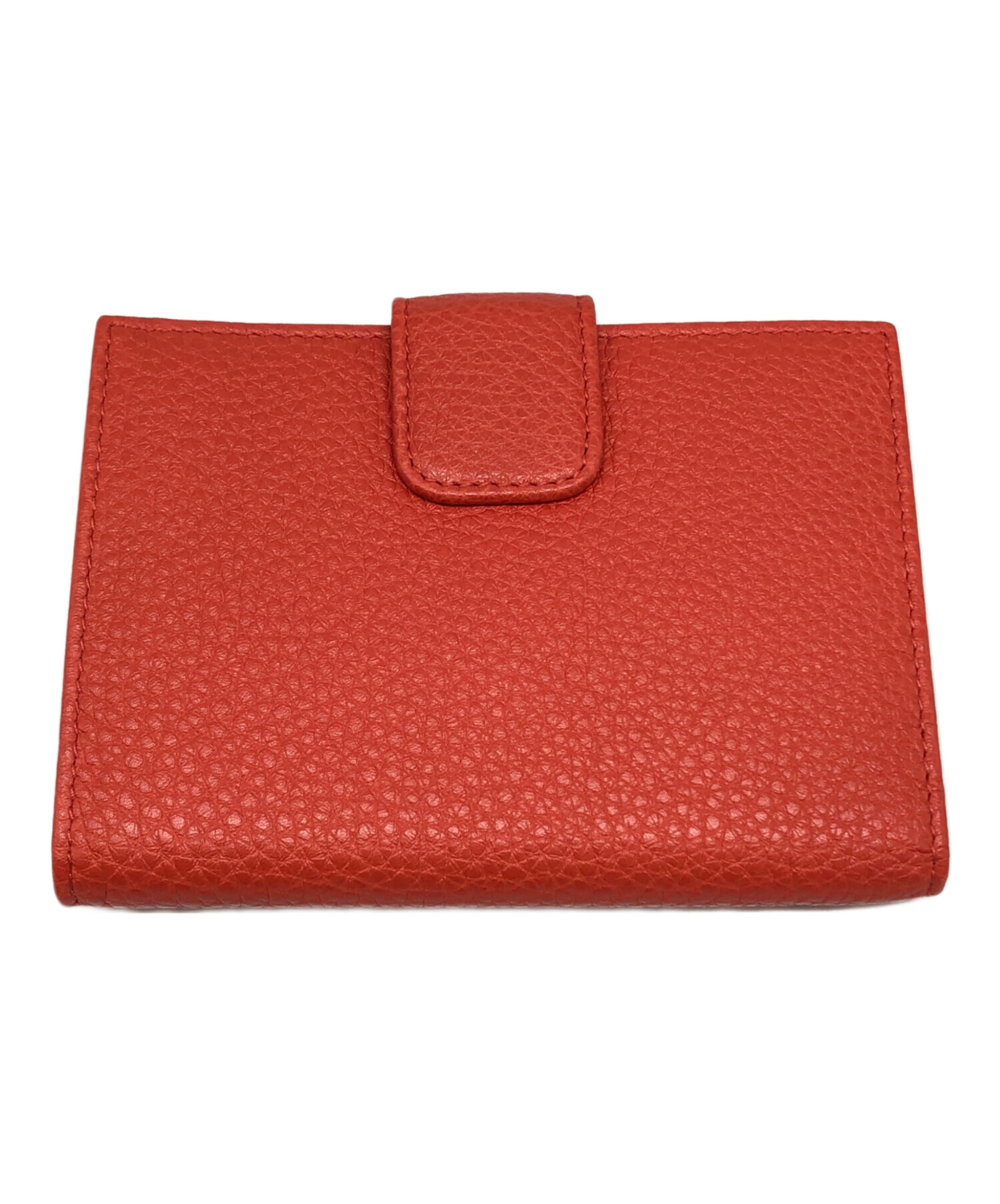 中古・古着通販】PRADA (プラダ) 2つ折り財布 オレンジ サイズ:下記