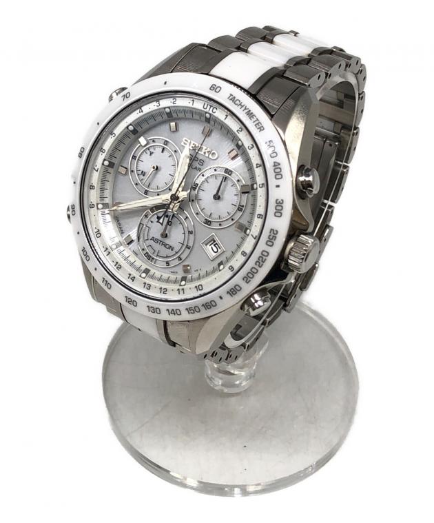 ロン出品 中古・古着通販】SEIKO (セイコー) アストロン デイト シルバー サイズ