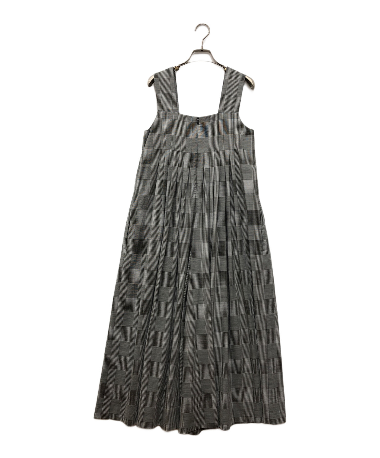 中古・古着通販】ATON (エイトン) TECHNO WOOL オーバーオール グレー 