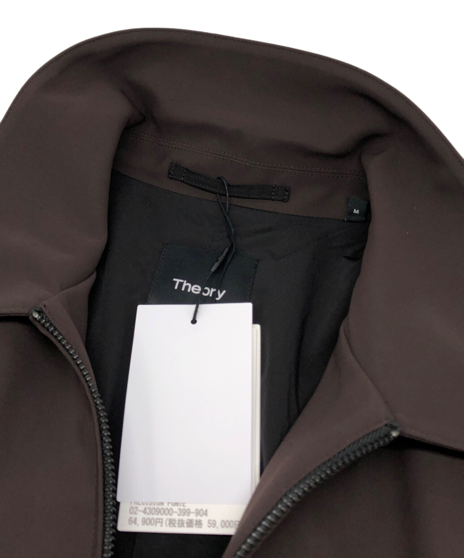 【Theory】ジャケット PRECISION PONTE 黒 38 現行タグ 中古・古着通販】theory (セオリー) BRODY TS PRECISION PONTE