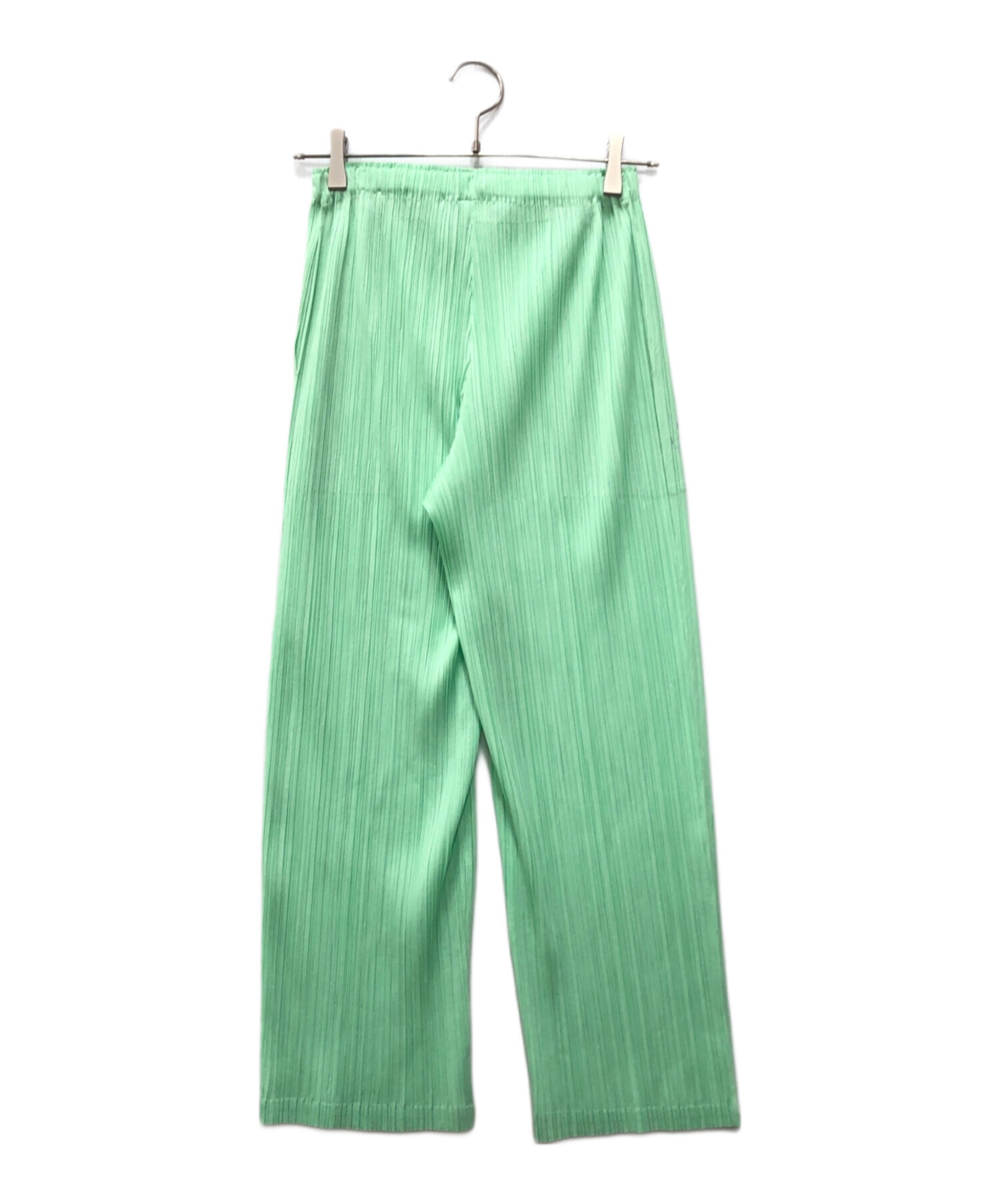 中古・古着通販】PLEATS PLEASE (プリーツプリーズ) プリーツパンツ 黄