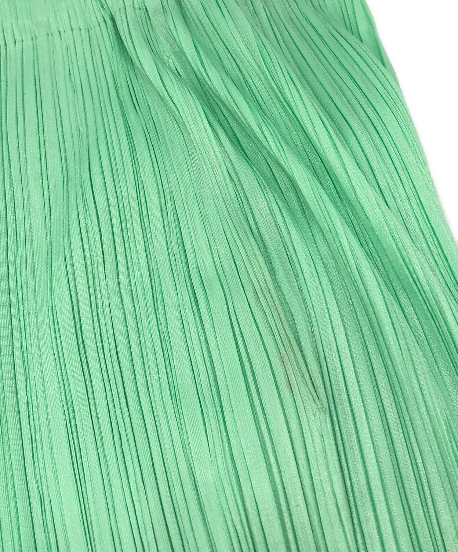 中古・古着通販】PLEATS PLEASE (プリーツプリーズ) プリーツパンツ 黄
