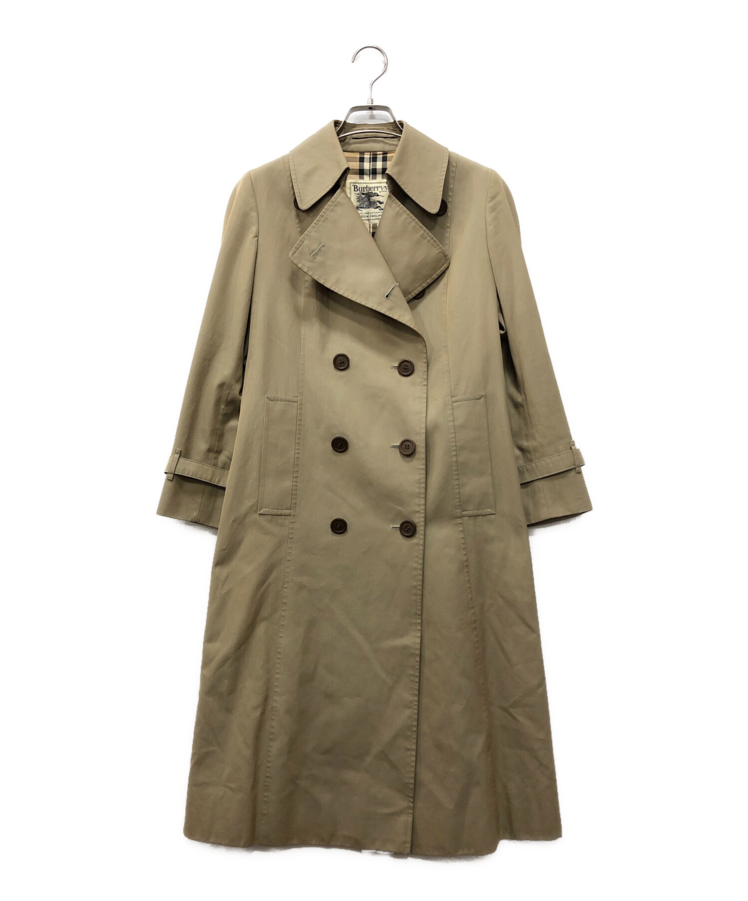 バーバリー トレンチコート ヴィンテージ ライナー ノバチェック 大きいサイズ 中古・古着通販】Burberry's (バーバリー) ノバチェックライナー付