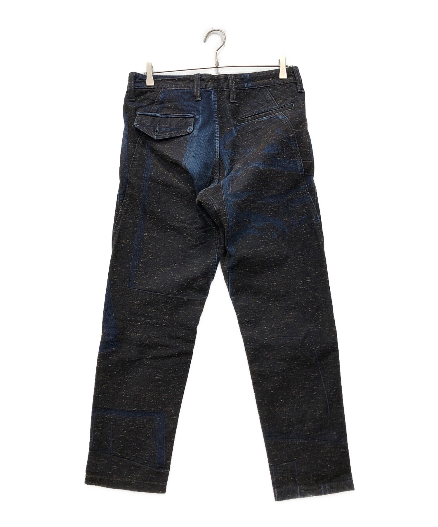 イッセイミヤケ 18SS コットン混 ジャガード トップス IM82FJ538 ブラック  2【中古】 中古・古着通販】ISSEY MIYAKE MEN (イッセイミヤケメン) ジャガード