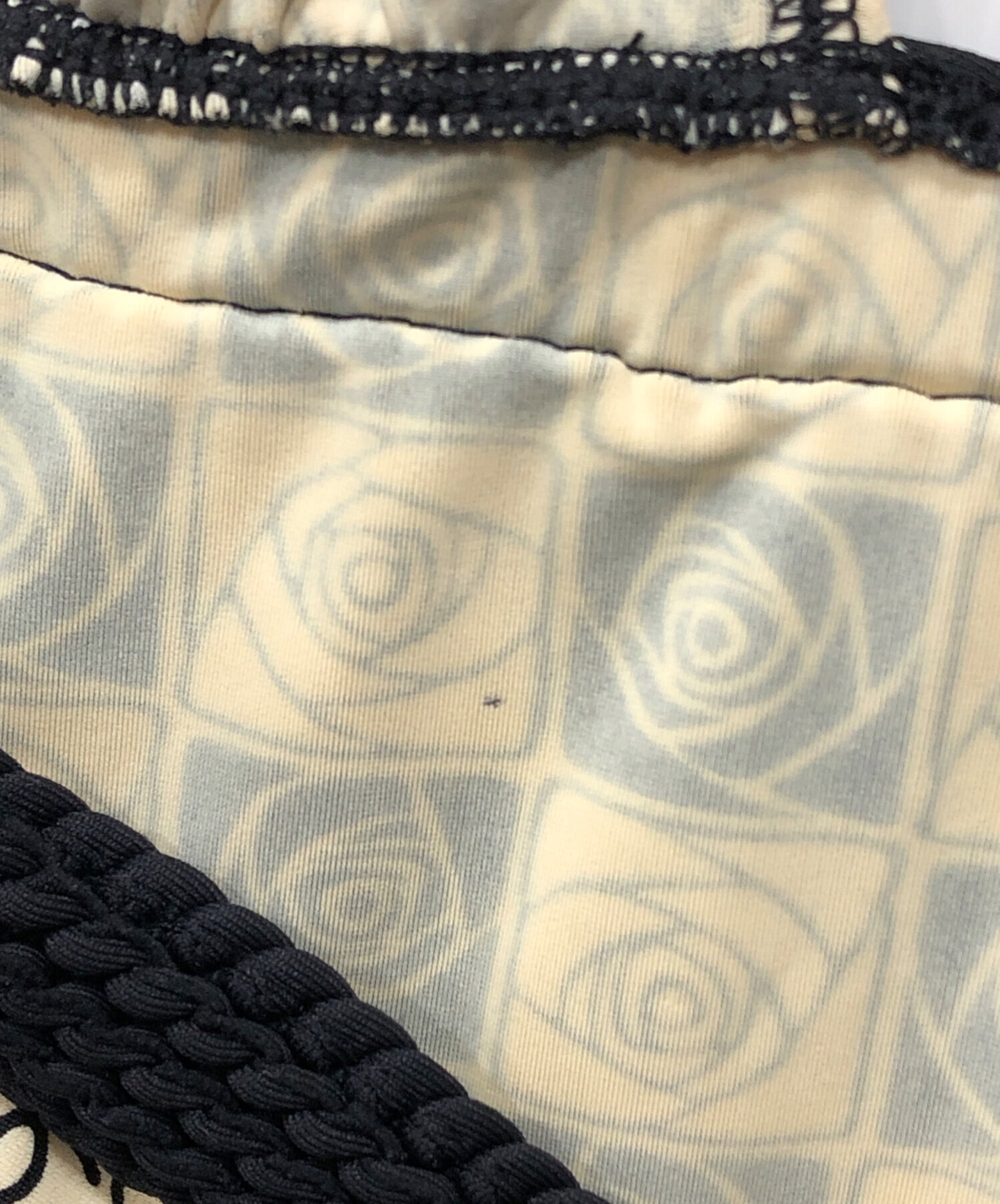 CHANEL カメリア柄 ノースリーブ シャネル CHANEL シルク ノースリーブ 総柄 カメリアプリント ミニ