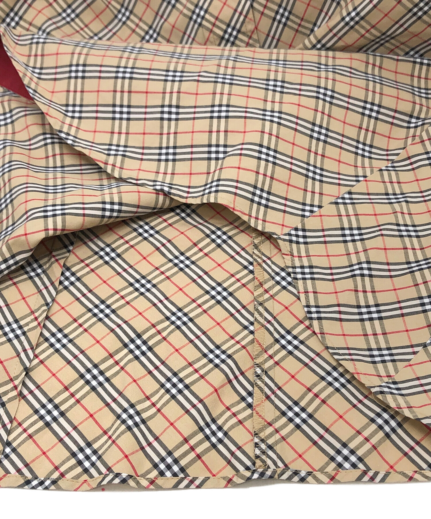 値下げ！未使用★バーバーリー ブルーレーベル シャツ 38 ベージュ 中古・古着通販】BURBERRY BLUE LABEL (バーバリーブルーレーベル