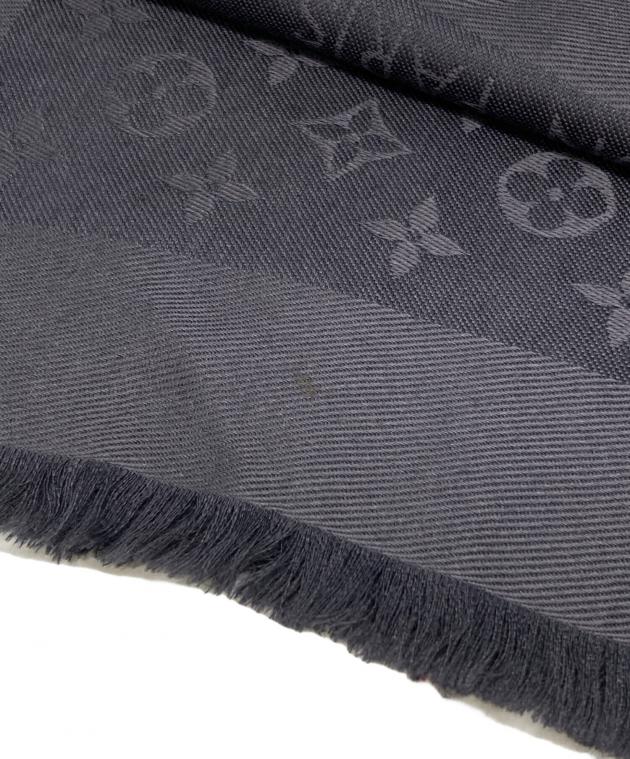 LOUIS VUITTON ルイヴィトン　グレー シルク ストール　モノグラム 中古・古着通販】LOUIS VUITTON (ルイ ヴィトン) モノグラム アントラ