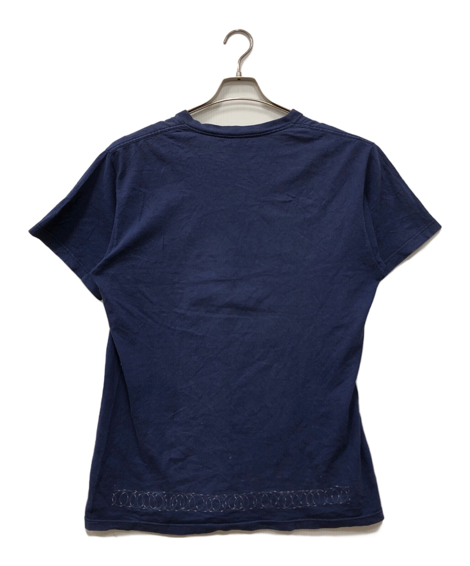 中古・古着通販】stussy (ステューシー) プリントTシャツ ネイビー