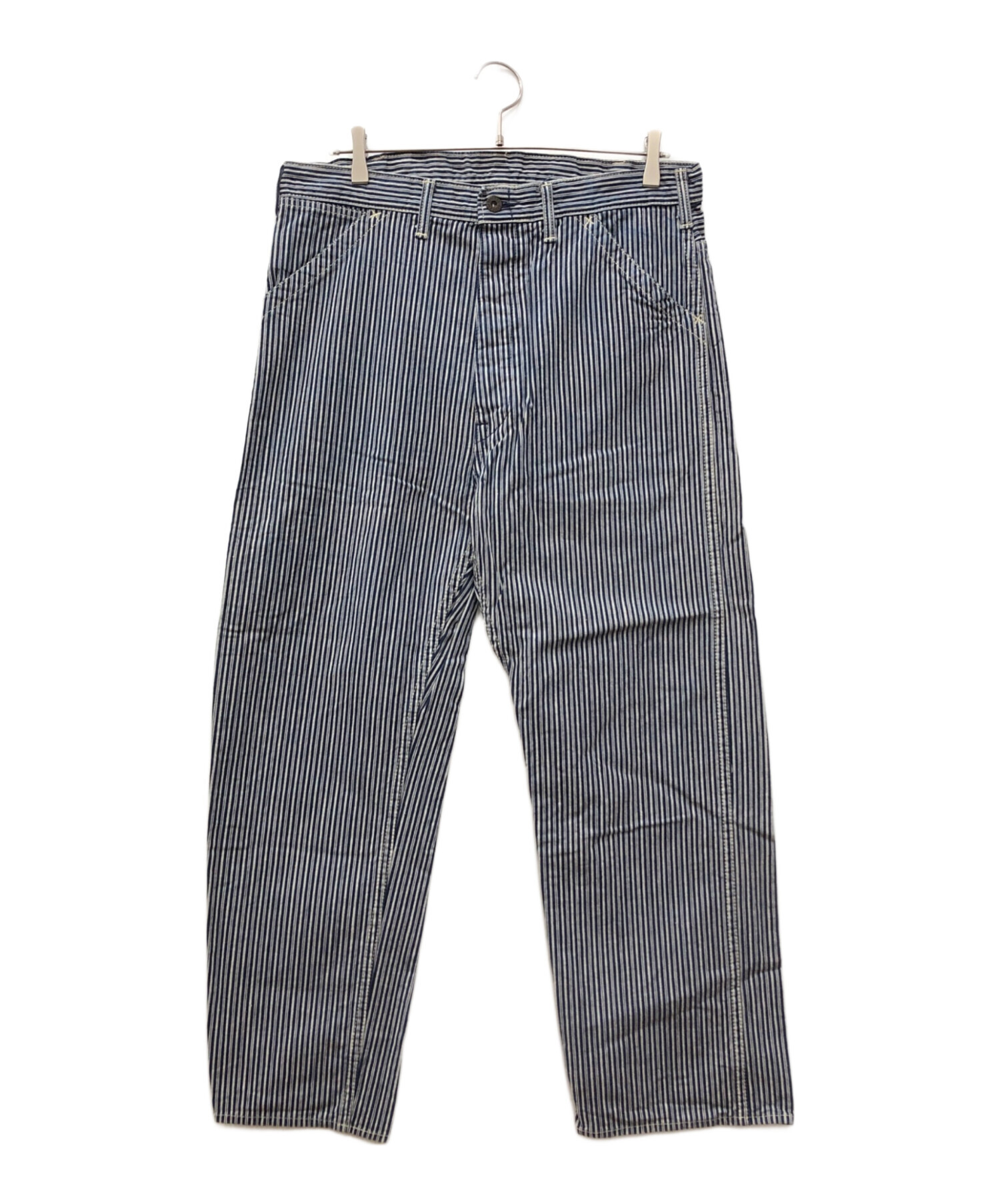【L】TENDERLOIN PAINTER PNT INDIGO テンダーロイン 中古・古着通販】TENDERLOIN (テンダーロイン) PNT ヒッコリー