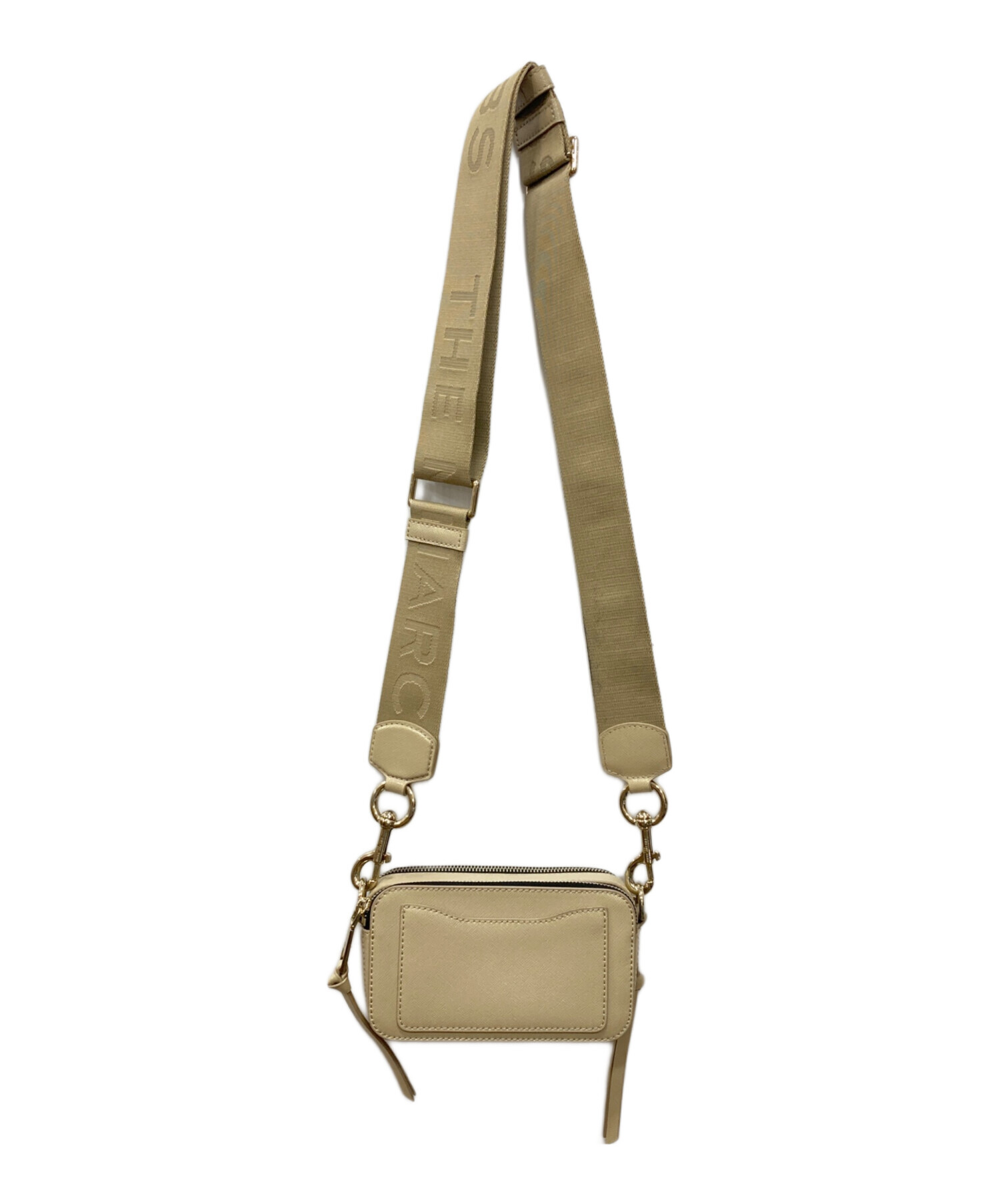 MARC BY MARC JACOBS ショルダーバッグ - ベージュ 【古着】【中古】 中古・古着通販】MARC JACOBS (マークジェイコブス) ショルダーバッグ