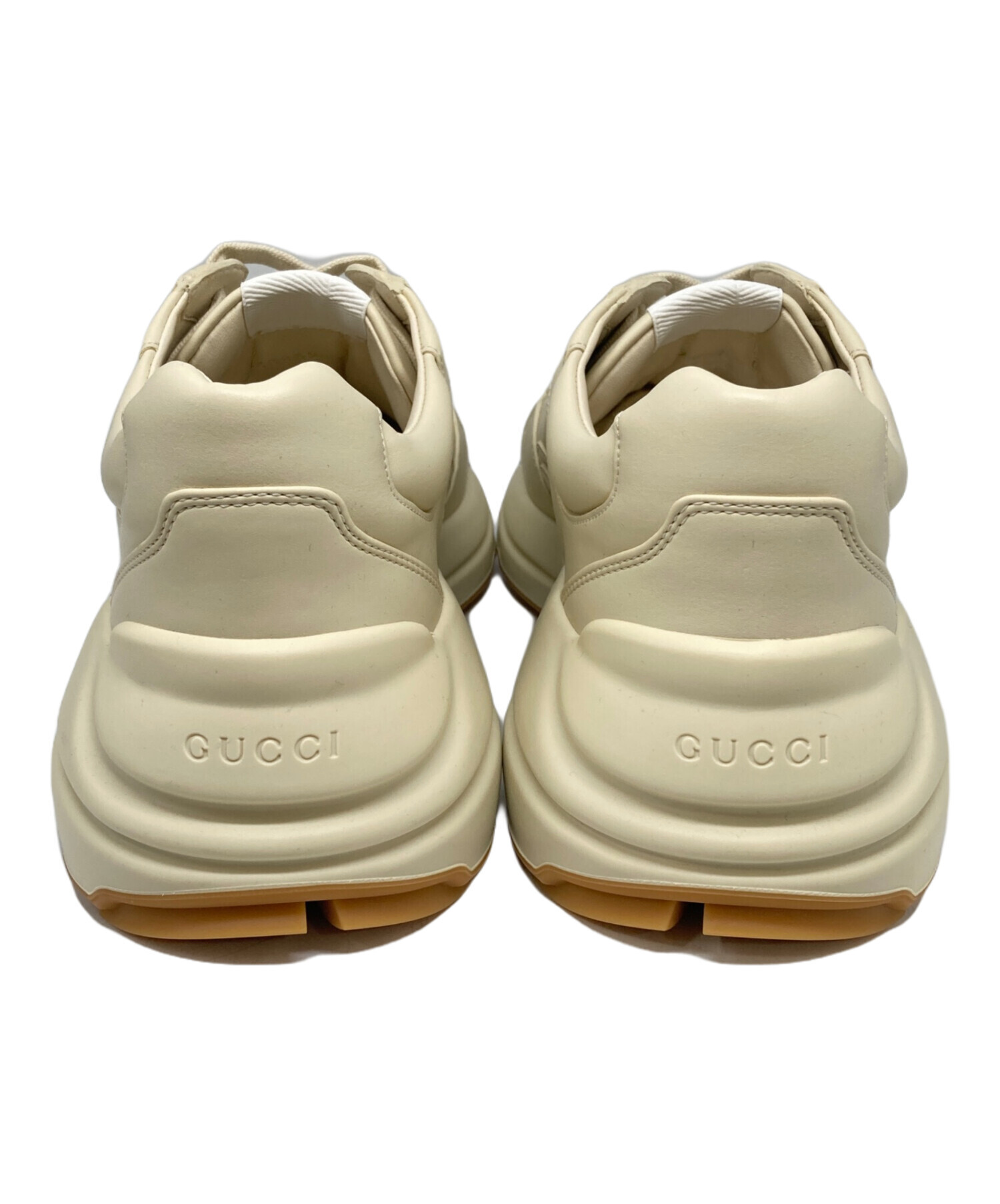 中古・古着通販】GUCCI (グッチ) ライトン 25 ロゴ ローカット