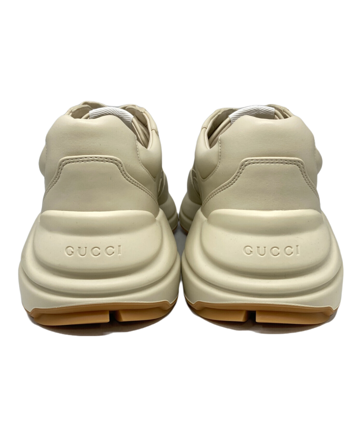 中古・古着通販】GUCCI (グッチ) ライトン 25 ロゴ ローカット