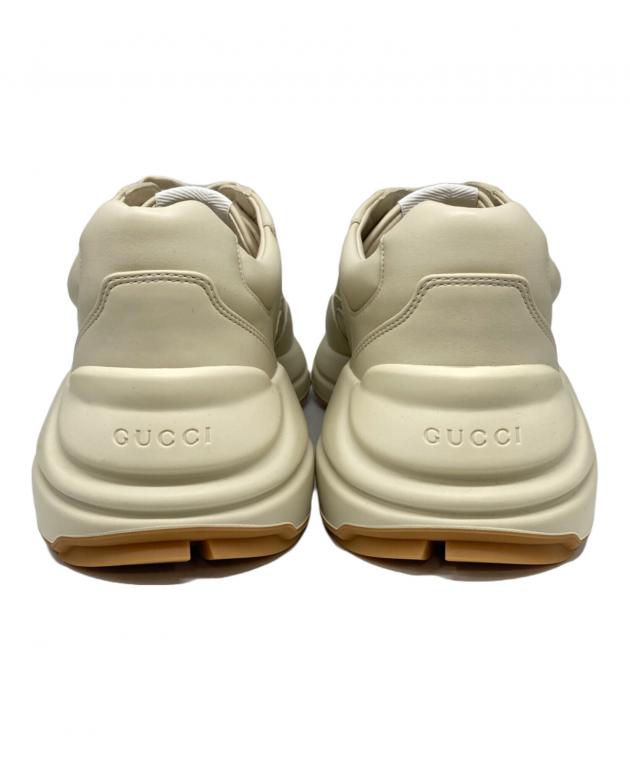 中古・古着通販】GUCCI (グッチ) ライトン 25 ロゴ ローカット