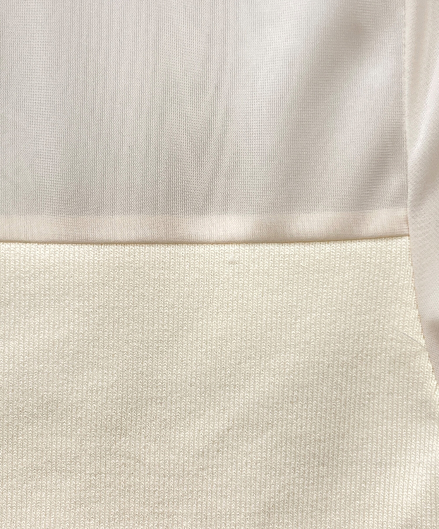 中古・古着通販】sheller (シェリエ) sheer line tops アイボリー 