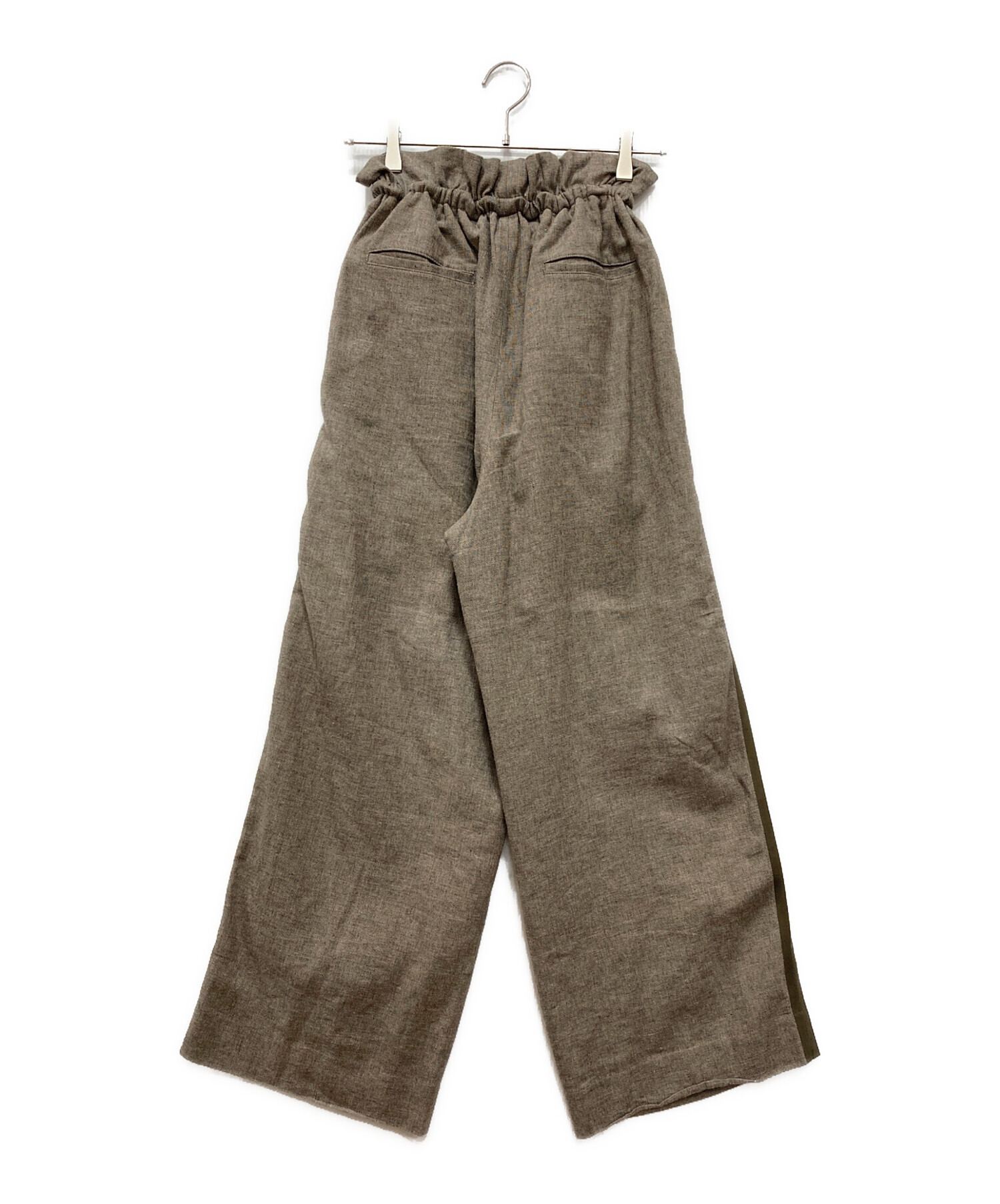 中古・古着通販】SACRA (サクラ) リネンコットンシャンブレーパンツ