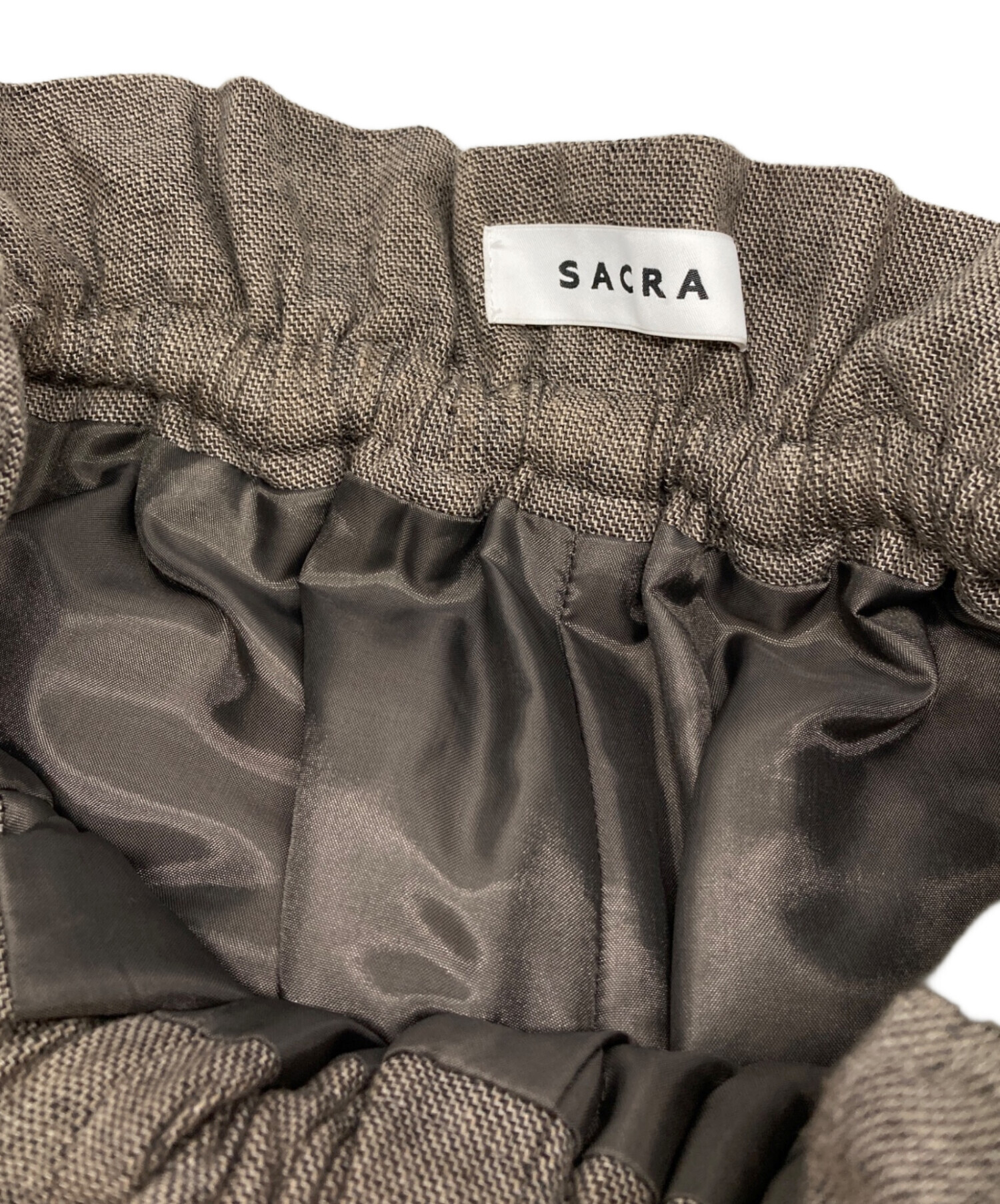 中古・古着通販】SACRA (サクラ) リネンコットンシャンブレーパンツ
