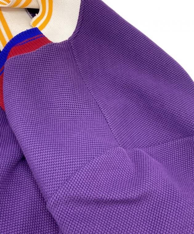 kolor ドッキング 鹿の子プルオーバー イエロー サイズ2 中古・古着通販】KOLOR (カラー) ビック鹿の子プルオーバー パープル