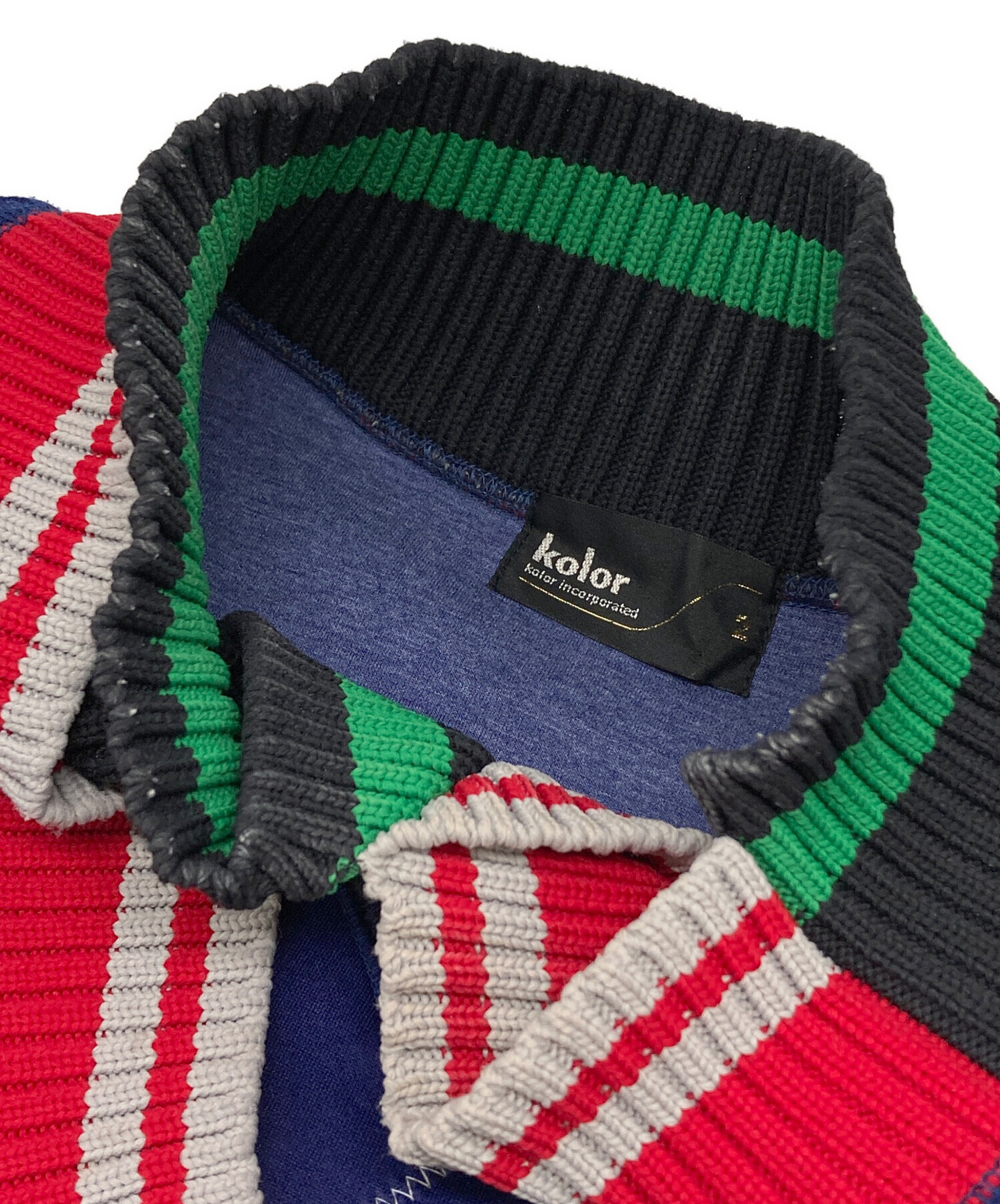 中古・古着通販】KOLOR (カラー) ダンボールニット スウェット