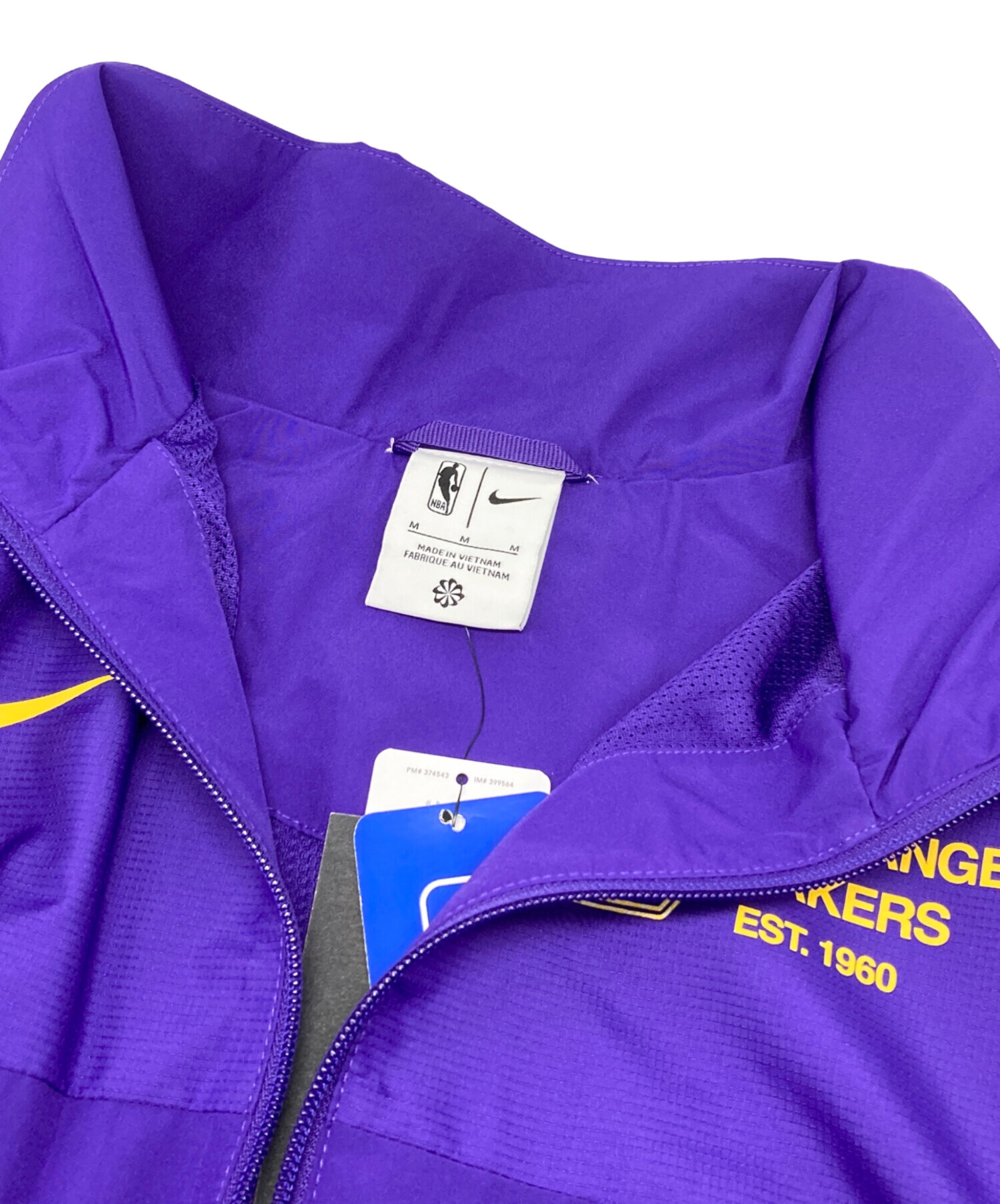 中古・古着通販】NIKE (ナイキ) LAKERS トラックセットアップ パープル 中古・古着通販】NIKE (ナイキ) LAKERS トラックセットアップ パープル