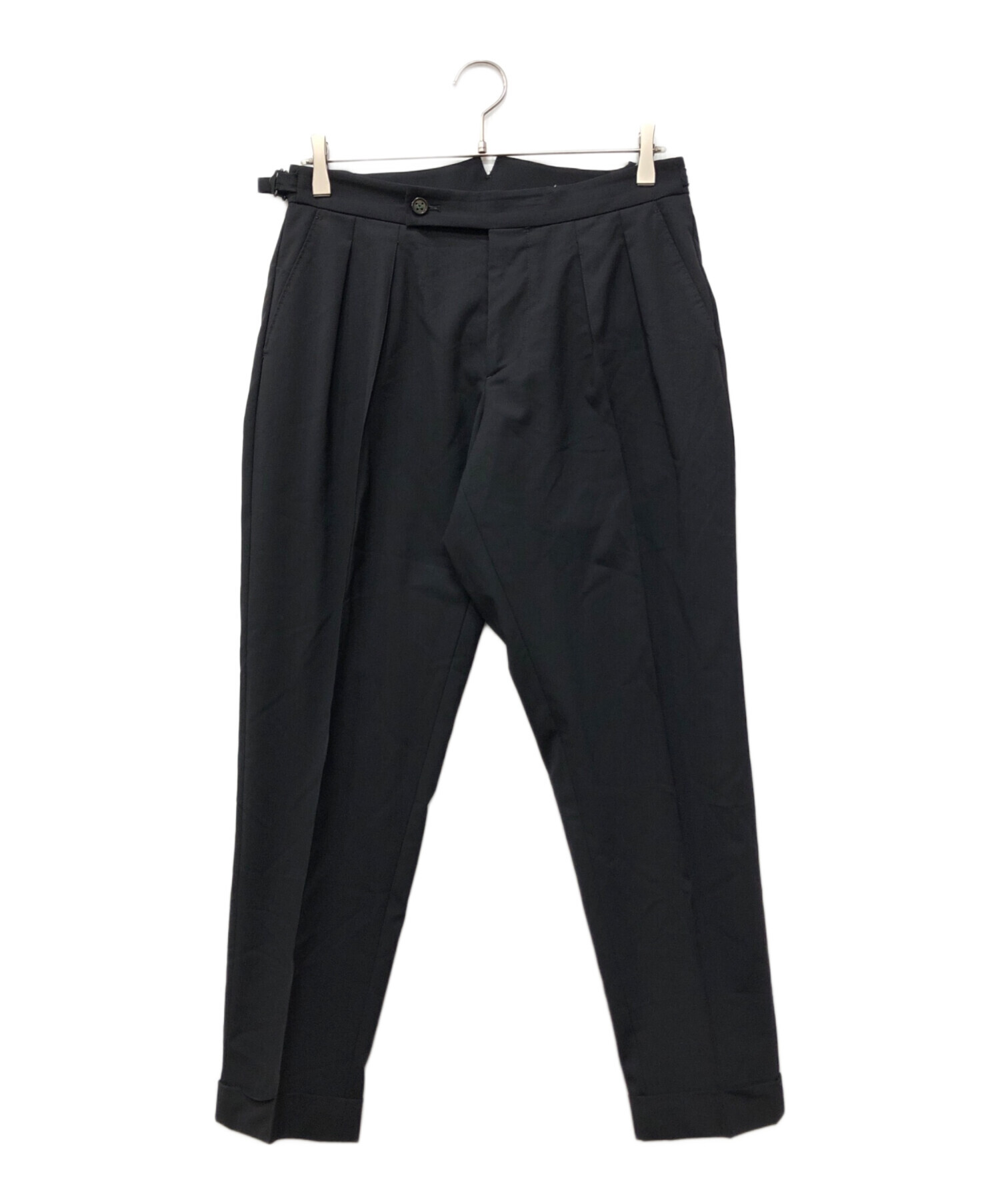 BERWICH　ストレッチパンツ　黒 中古・古着通販】BERWICH (ベルウィッチ) Scotch ストレッチトラウザー