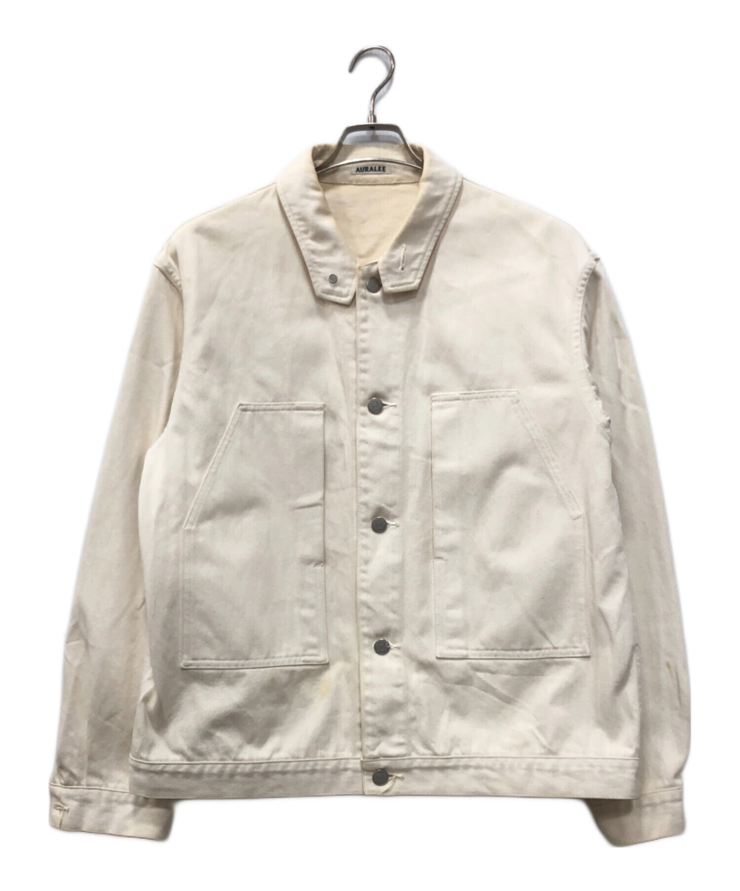 中古・古着通販】AURALEE (オーラリー) HARD TWIST DENIM BLOUZON