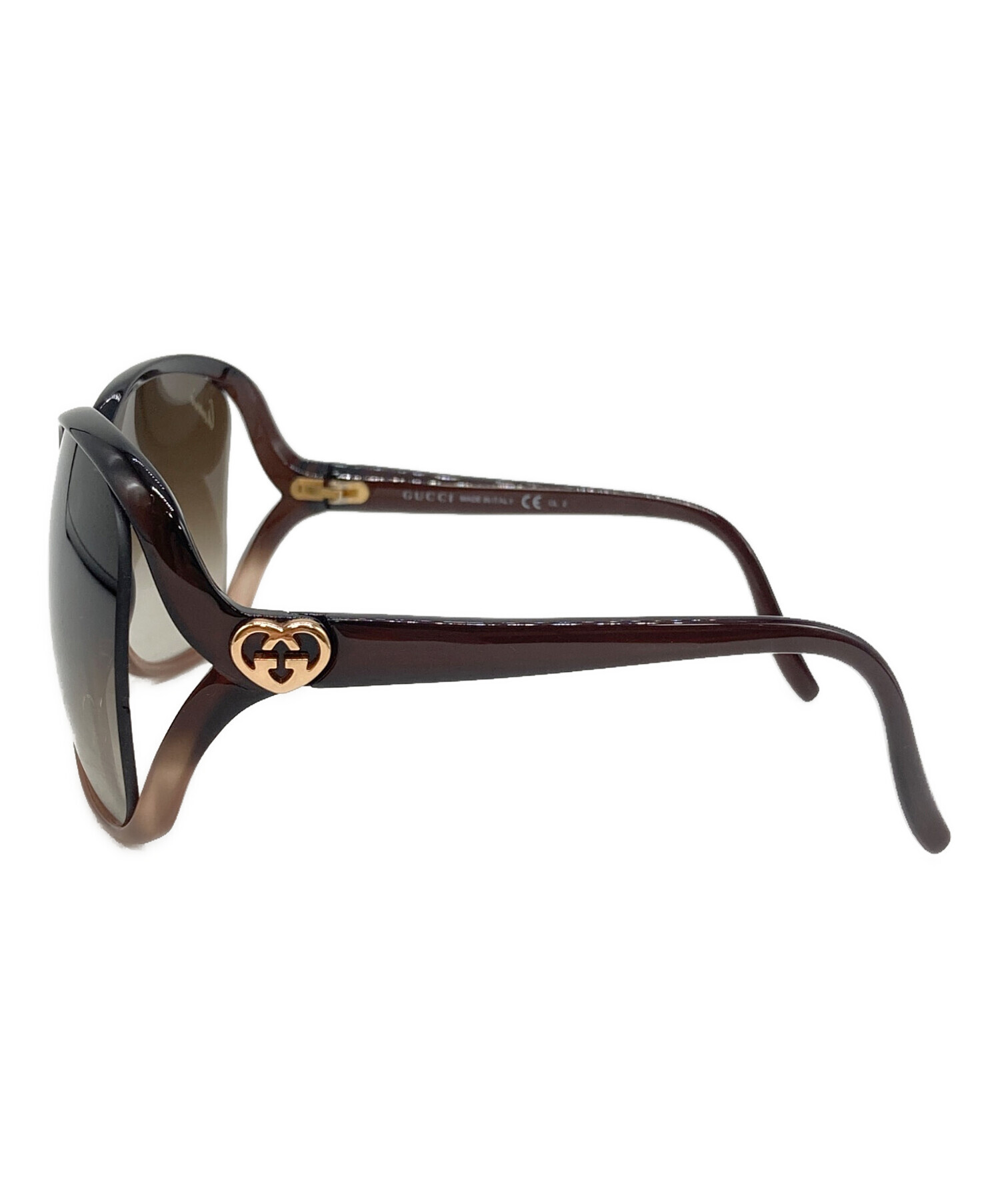 中古・古着通販】GUCCI (グッチ) サングラス ブラウン サイズ:60☐14