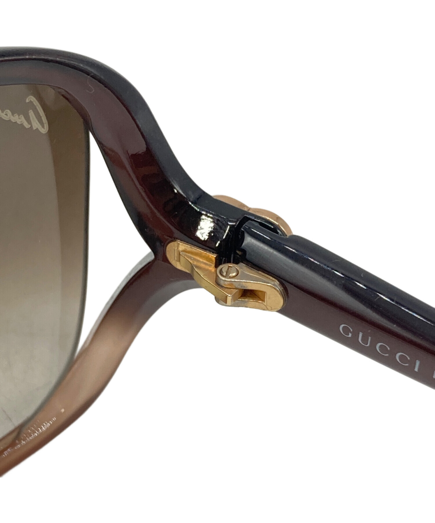 中古・古着通販】GUCCI (グッチ) サングラス ブラウン サイズ:60☐14