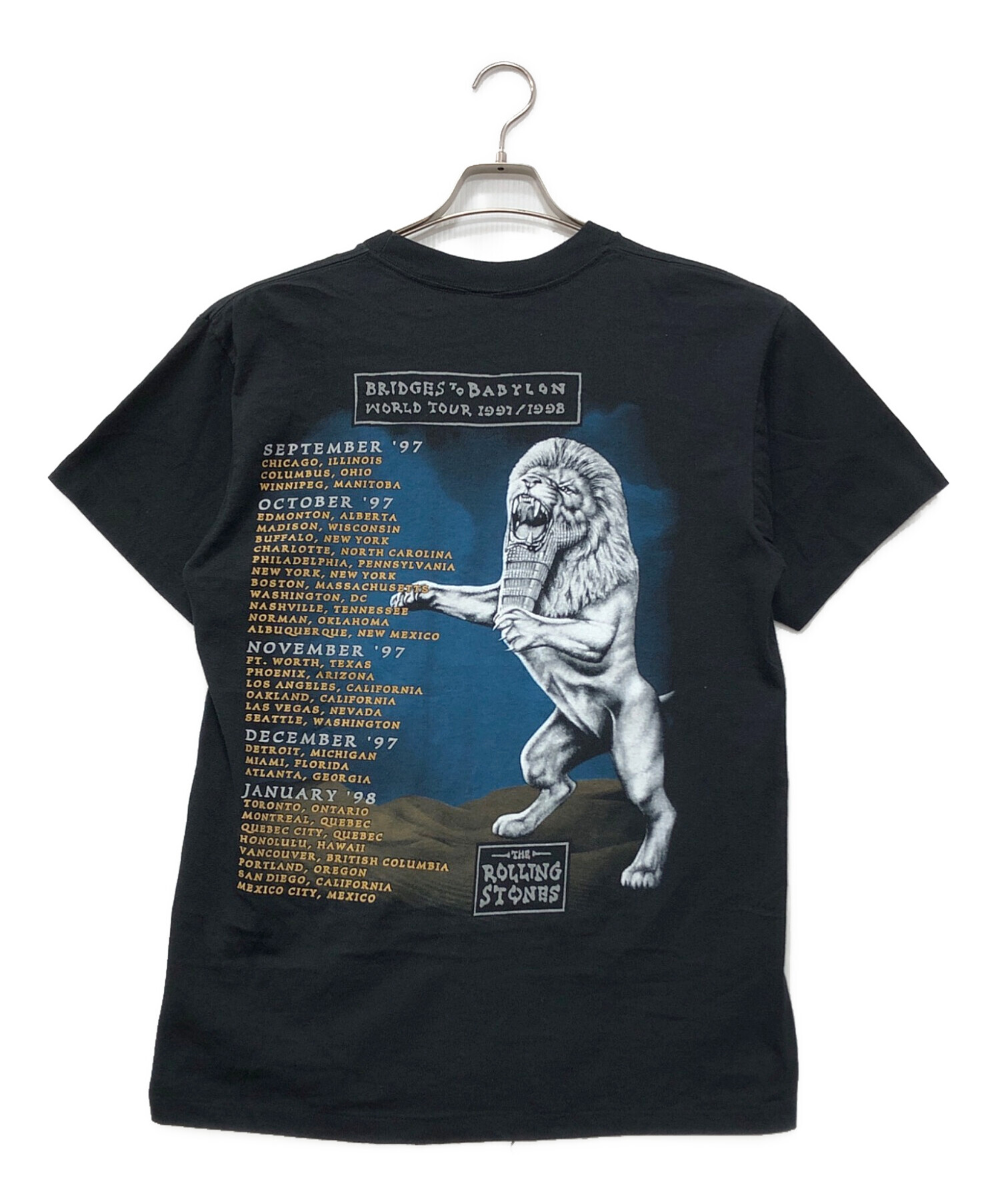90s USA製 ローリングストーンズ ブリッジズトゥバビロン Tシャツ 中古・古着通販】90'S ROLLING STONES (90年代ローリングストーンズ