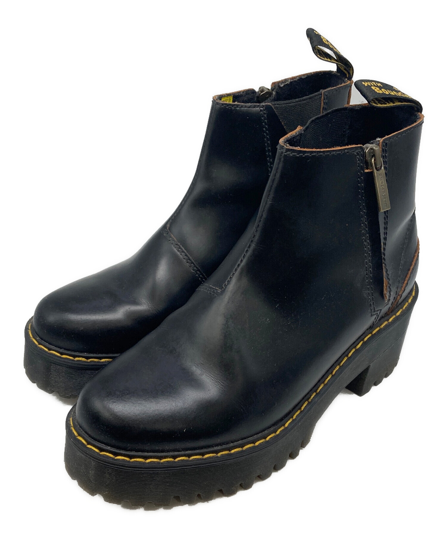 Dr.Martens ドクターマーチン ROMETTY サイドゴアブーツ UK5 中古・古着通販】Dr.Martens (ドクターマーチン) ROMETTY サイドジップ