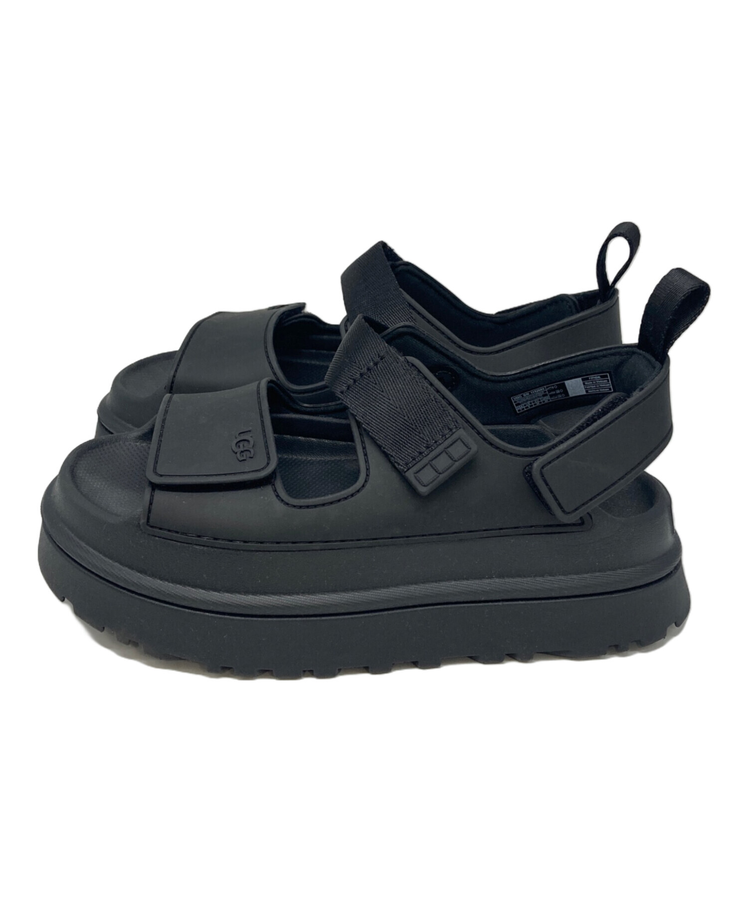 中古・古着通販】UGG (アグ) Golden Glow サンダル ブラック サイズ