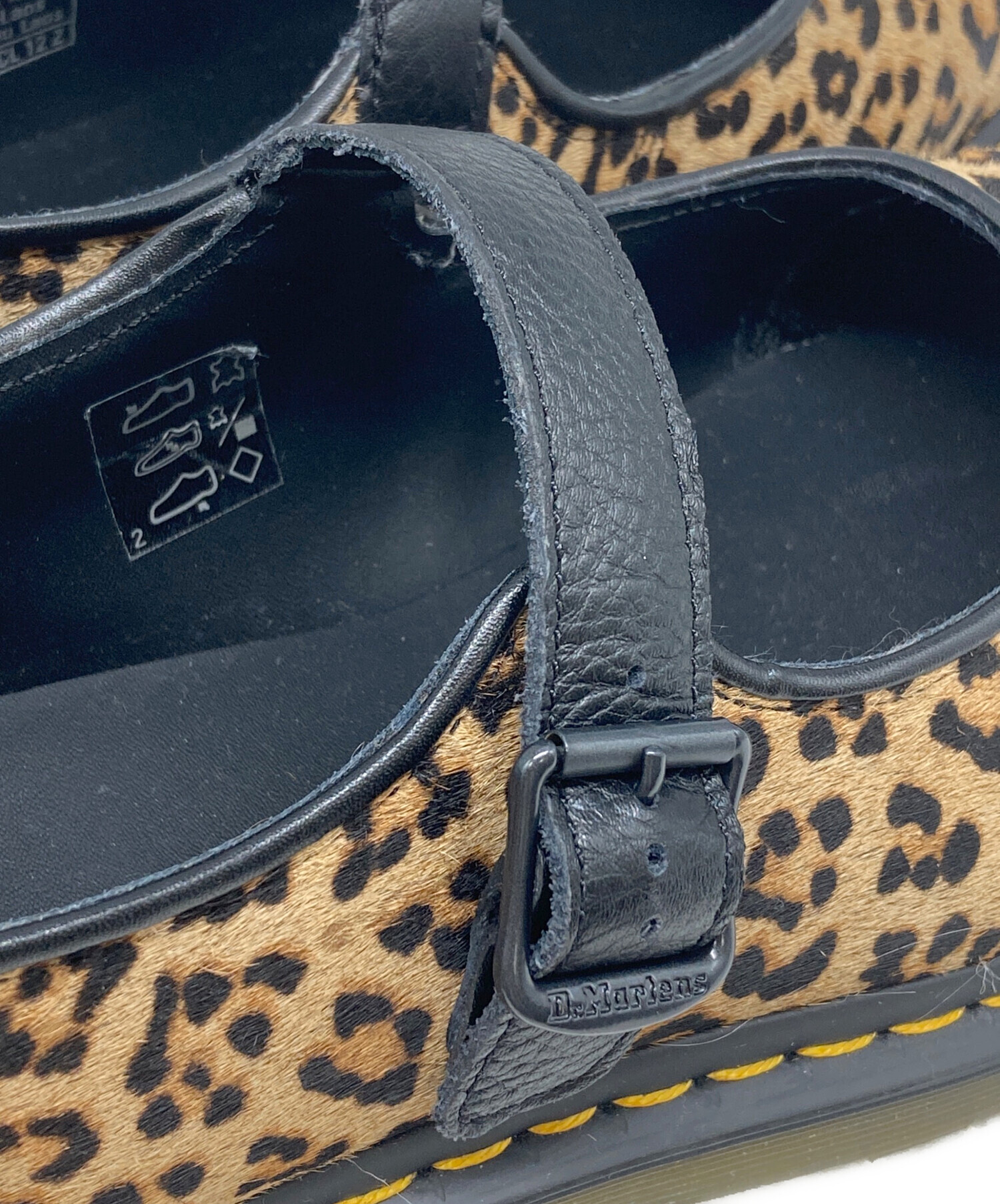 中古・古着通販】Dr.Martens (ドクターマーチン) ELPHIE MJ レオパード