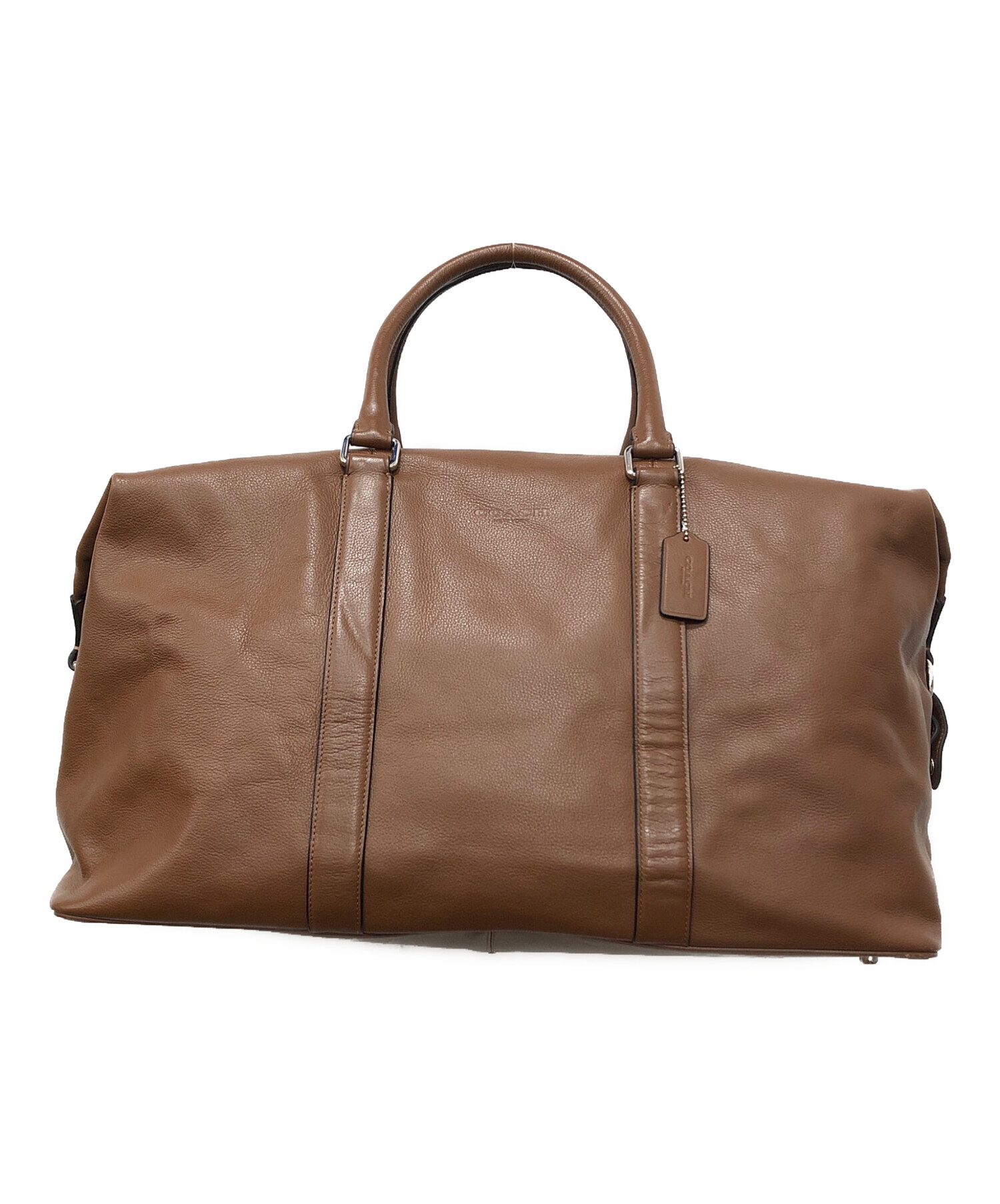 TKNRD様　廃盤モデル　コーチ COACH レザーボストンバッグ 中古・古着通販】COACH (コーチ) レザーボストンバッグ ブラウン