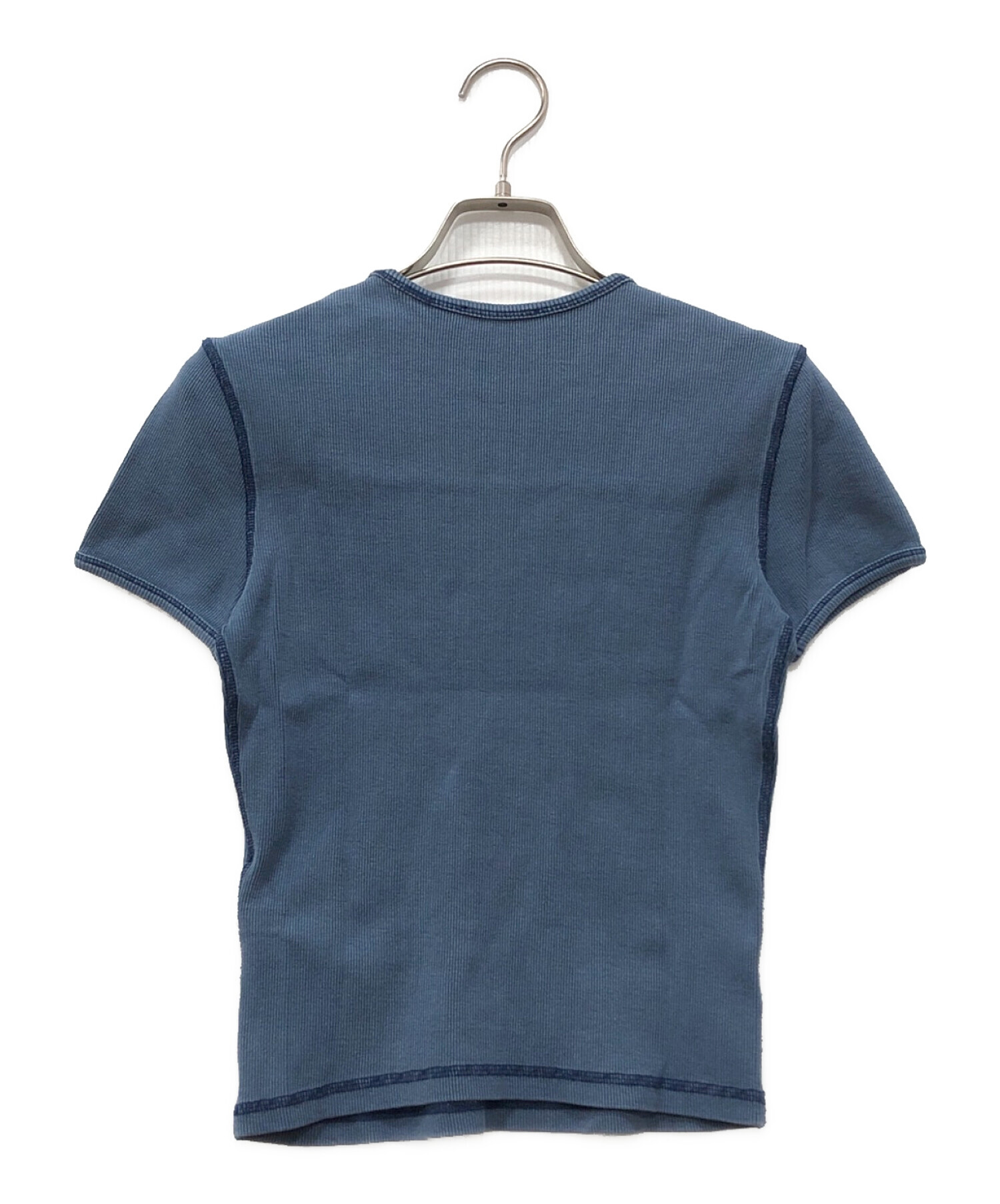 中古・古着通販】DIESEL (ディーゼル) T-ELE-LONG-P2 Tシャツ ブルー