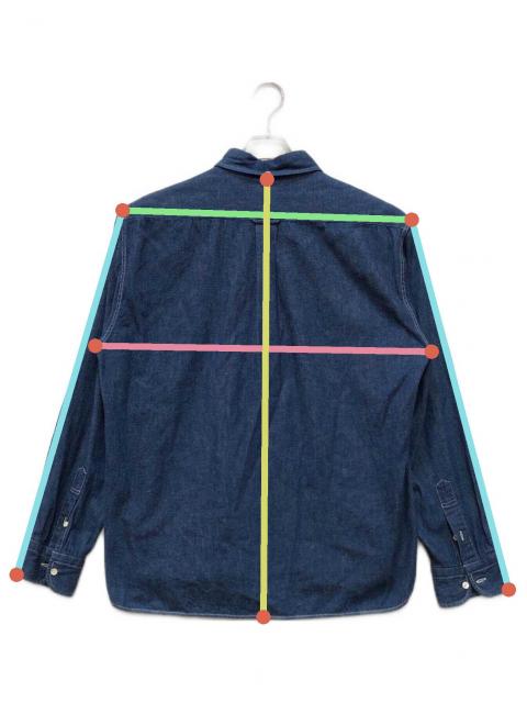 中古・古着通販】SUGAR CANE (シュガーケーン) デニムボタンダウン