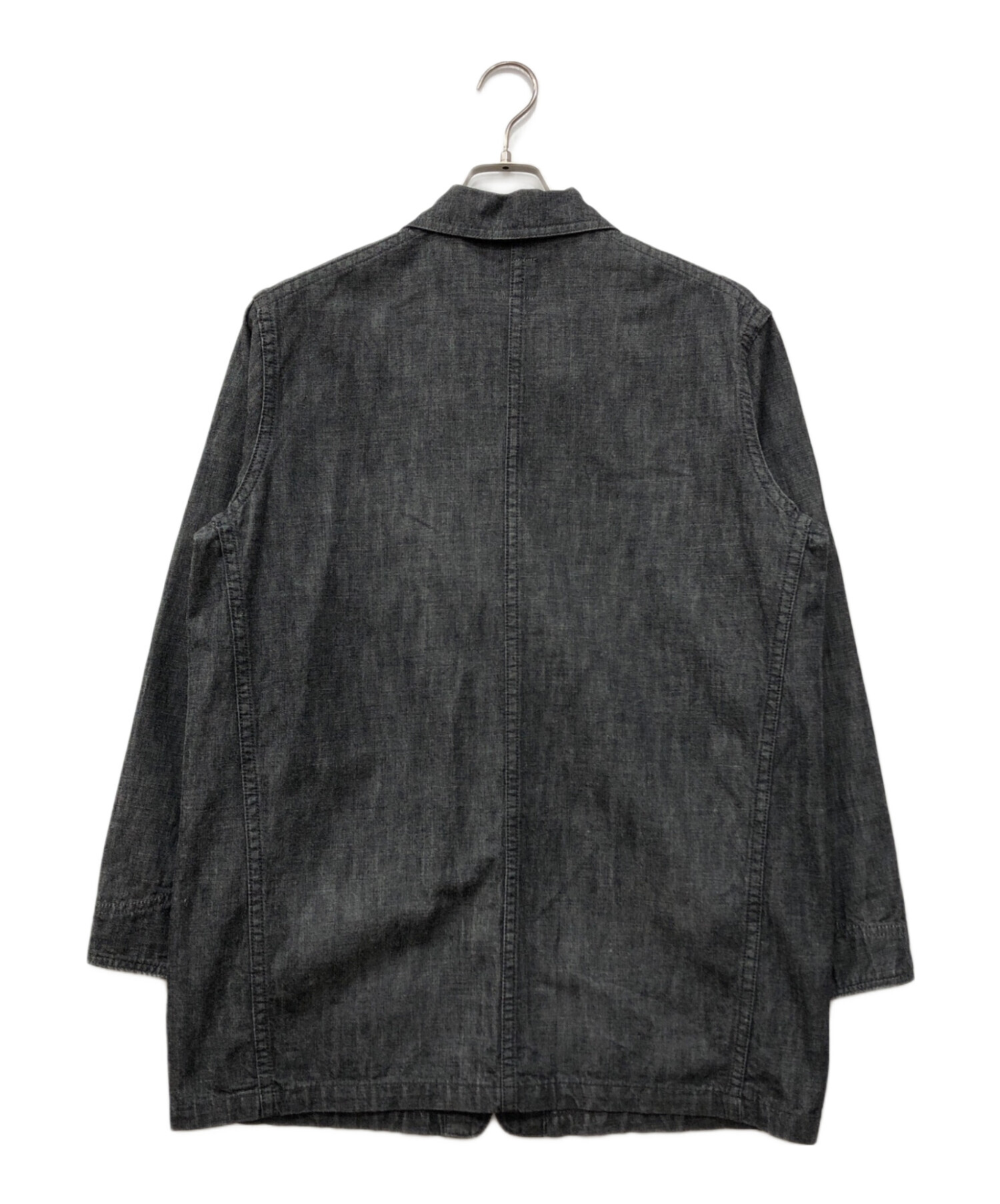 【美品】フルカウント FULL COUNT デニム カバーオール 38 中古・古着通販】FULLCOUNT (フルカウント) デニムカバーオール